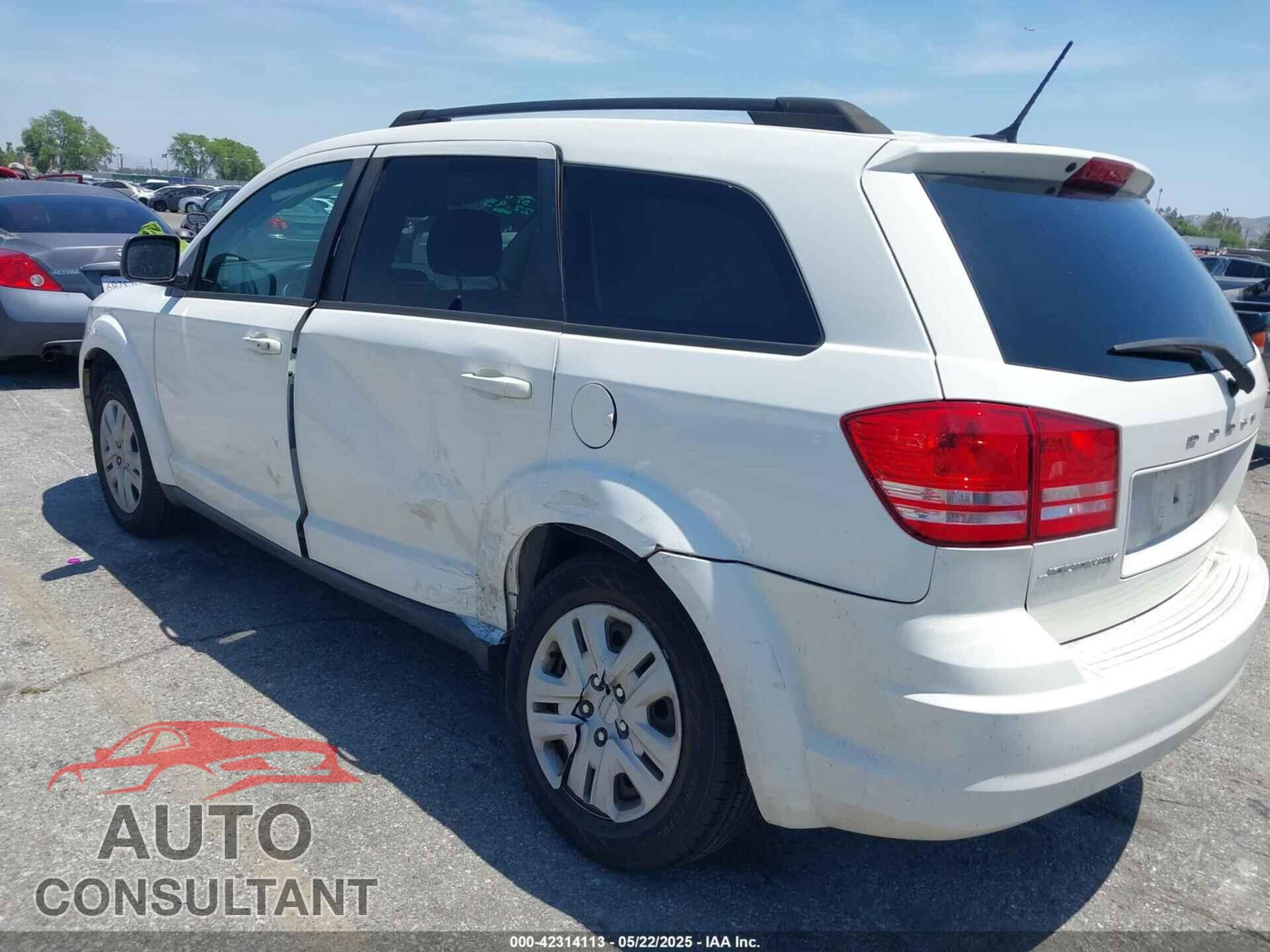 DODGE JOURNEY 2016 - 3C4PDCAB2GT220080