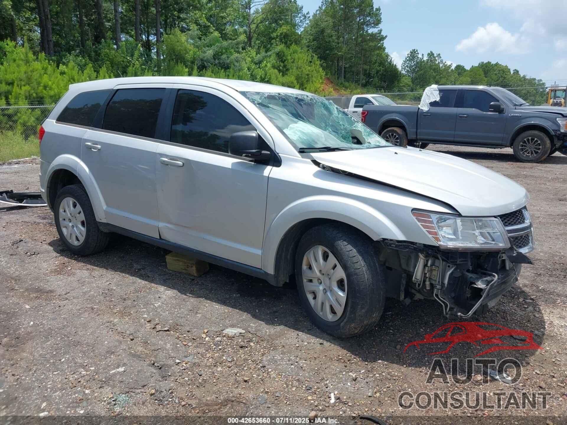 DODGE JOURNEY 2014 - 3C4PDCAB5ET186245