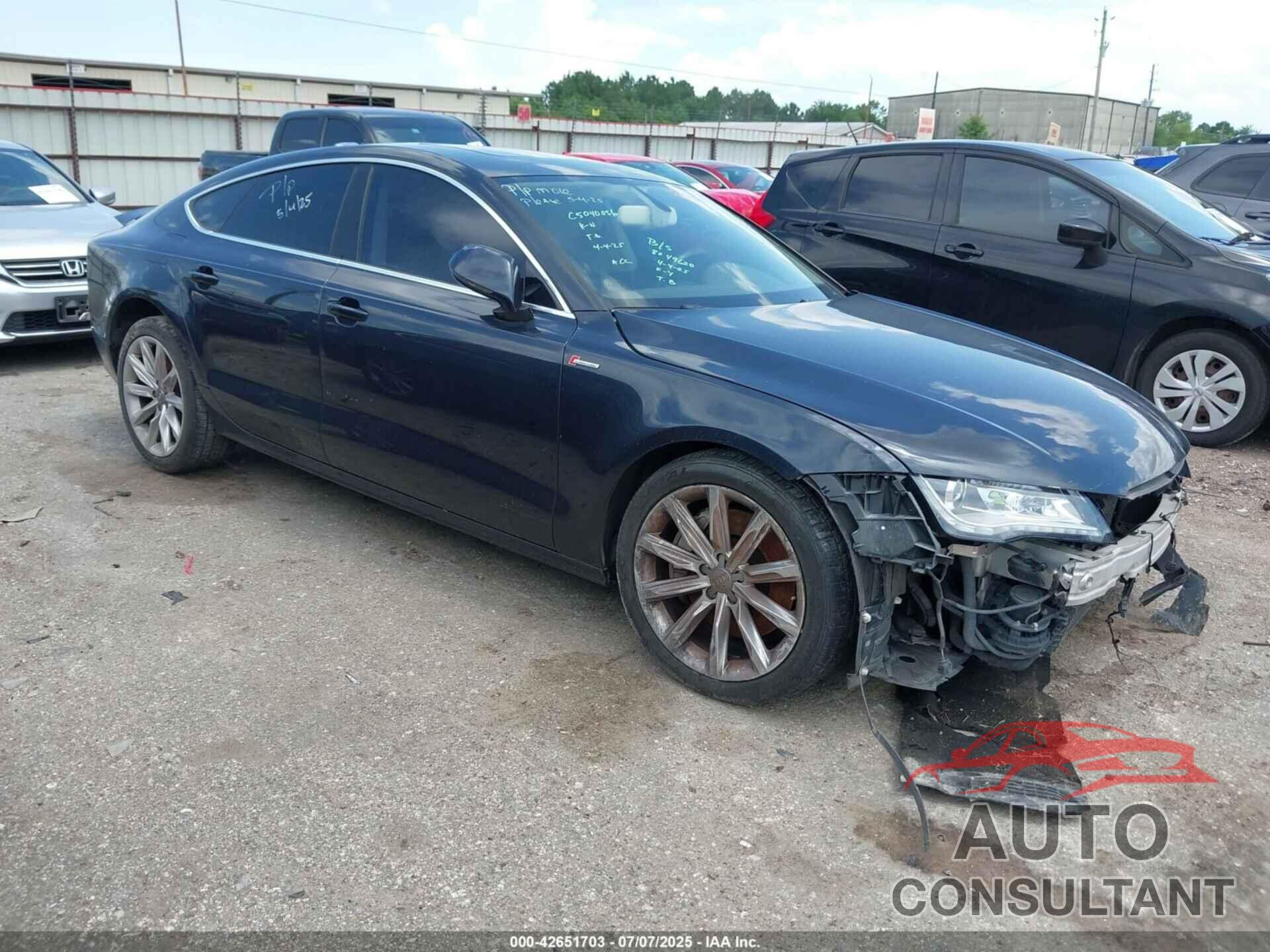 AUDI A7 2012 - WAUYGAFC9CN079047
