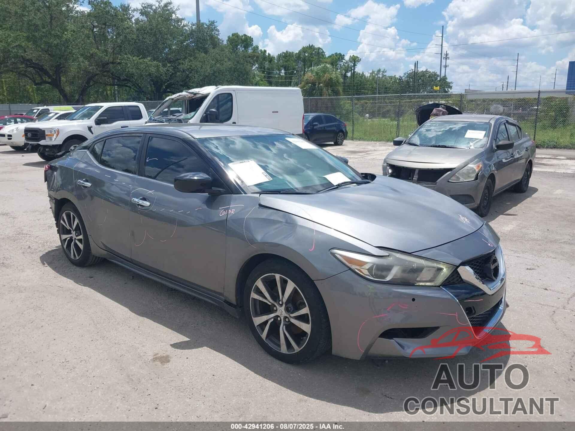 NISSAN MAXIMA 2017 - 1N4AA6AP1HC372284
