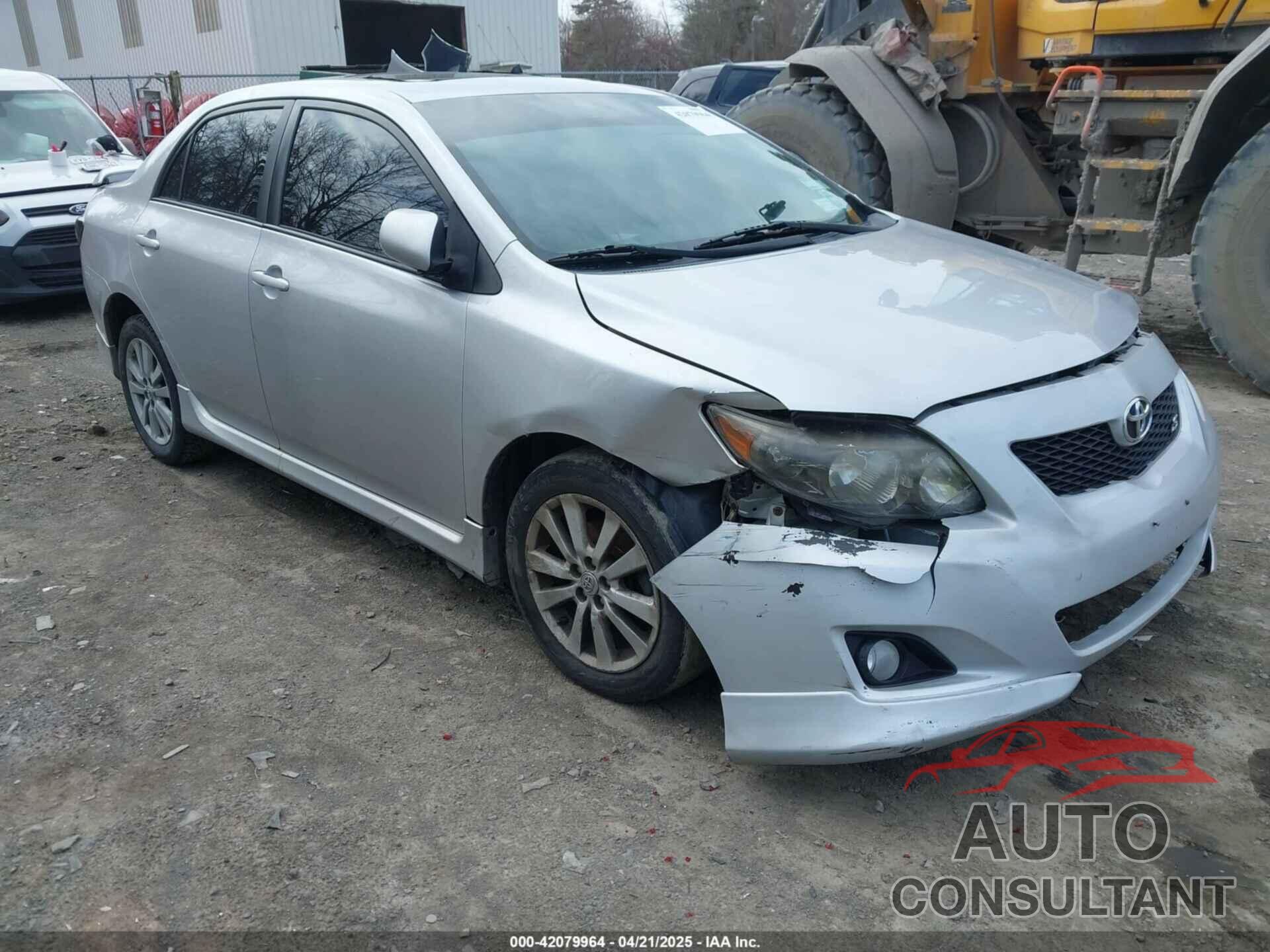 TOYOTA COROLLA 2009 - 2T1BU40E69C123823