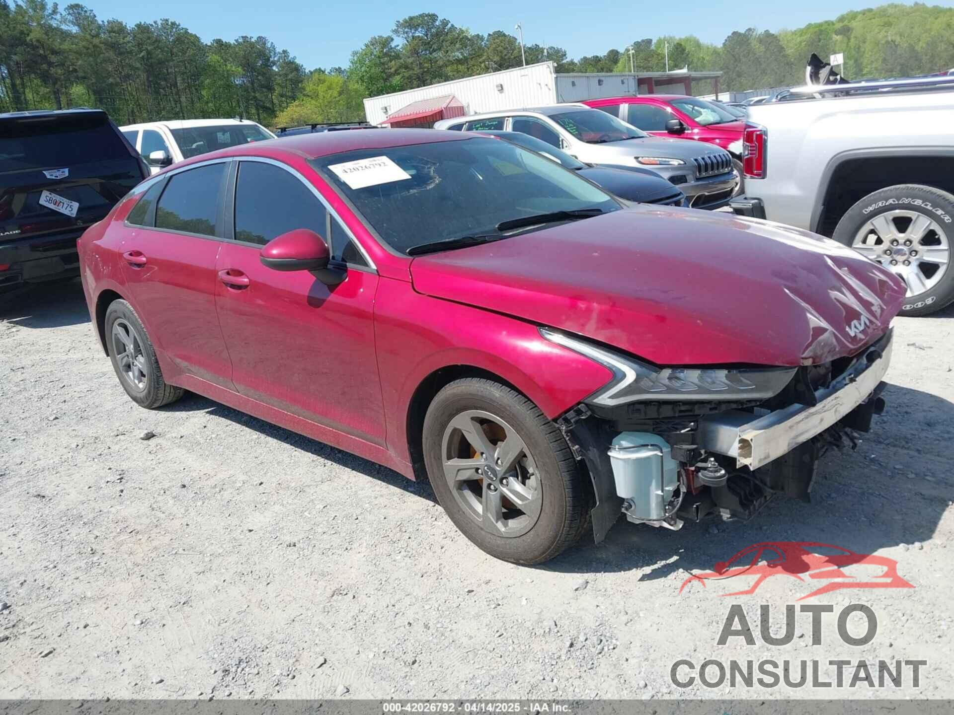 KIA K5 2023 - 5XXG14J29PG212147