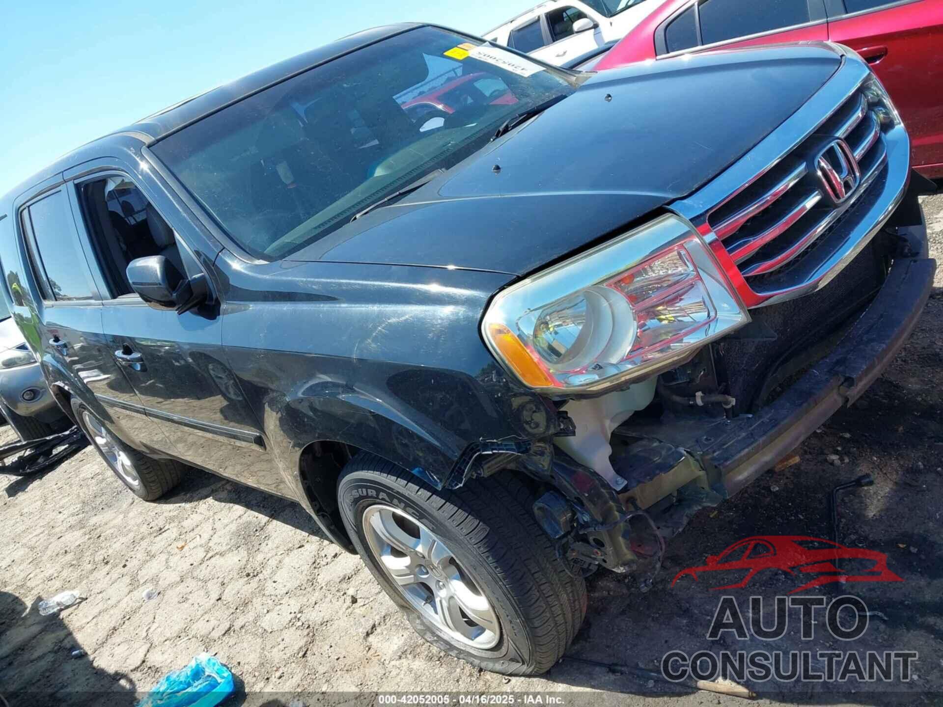 HONDA PILOT 2012 - 5FNYF3H57CB025356