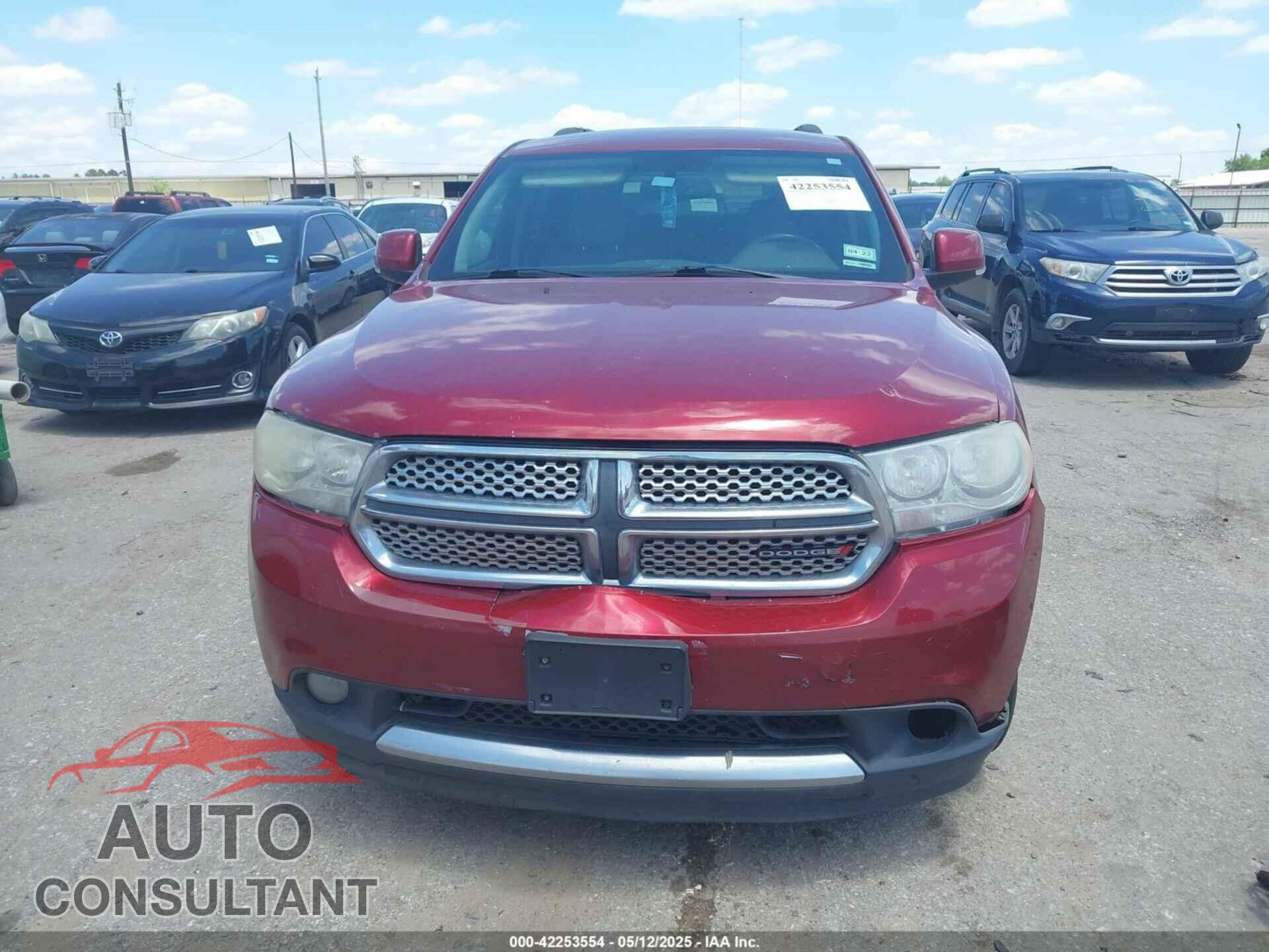 DODGE DURANGO 2013 - 1C4RDHDG6DC598097