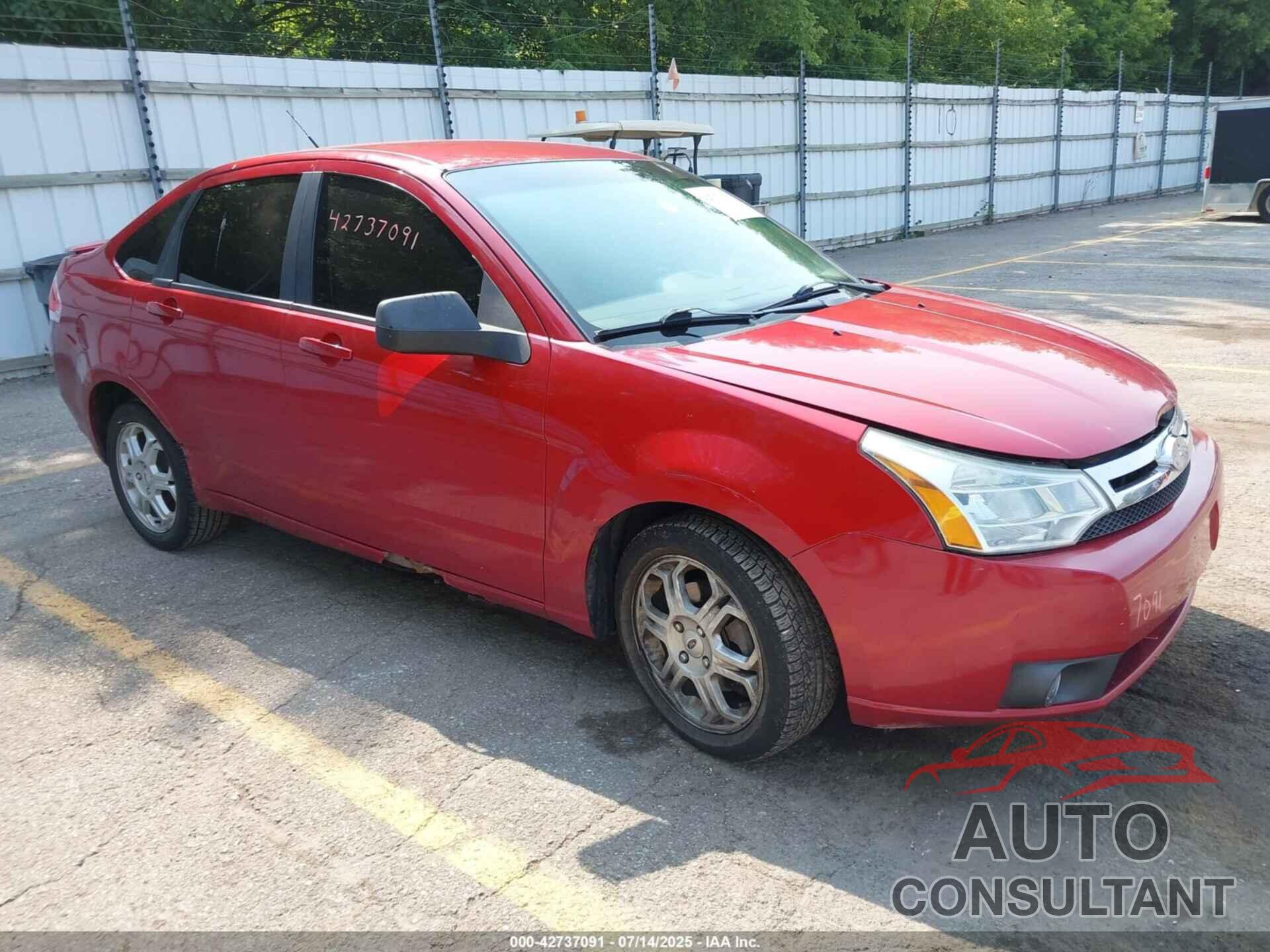 FORD FOCUS 2009 - 1FAHP36N49W200074