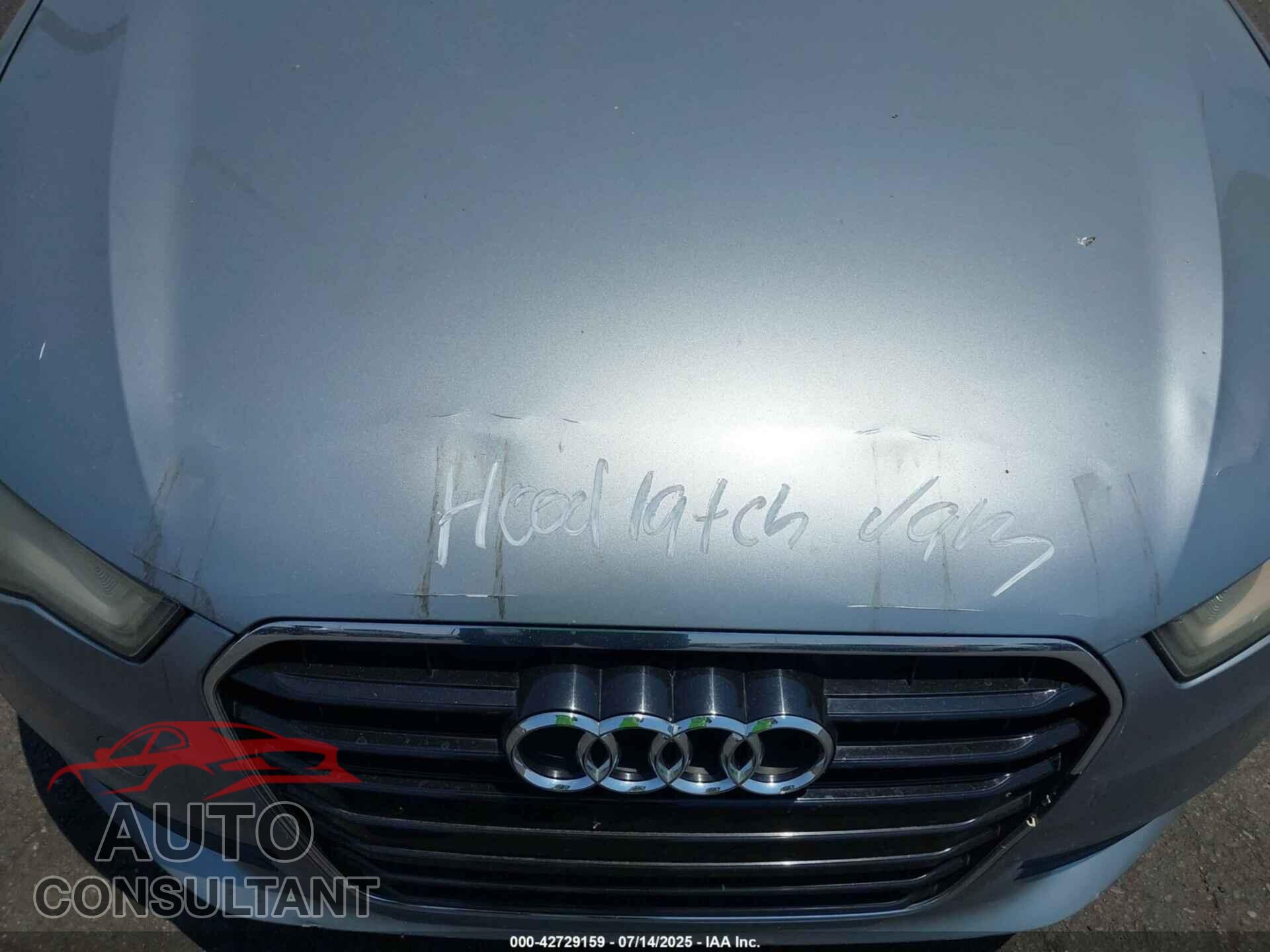 AUDI A6 2013 - WAUDFAFC4DN018286