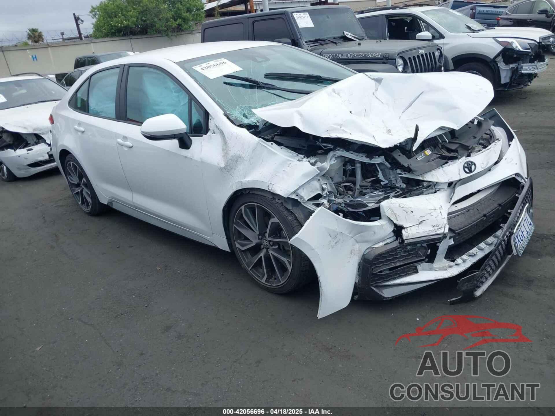 TOYOTA COROLLA 2021 - 5YFS4MCE9MP084276