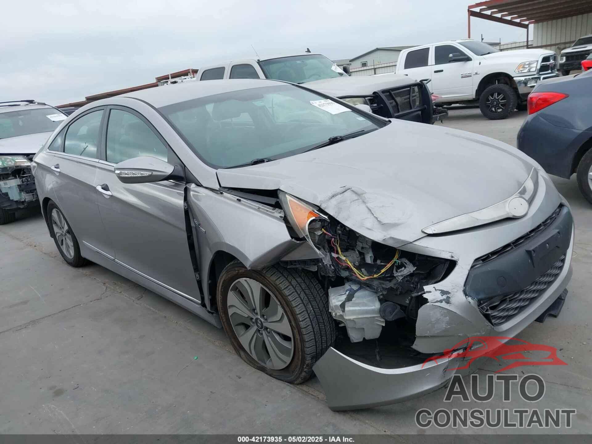 HYUNDAI SONATA HYBRID 2013 - KMHEC4A46DA092099