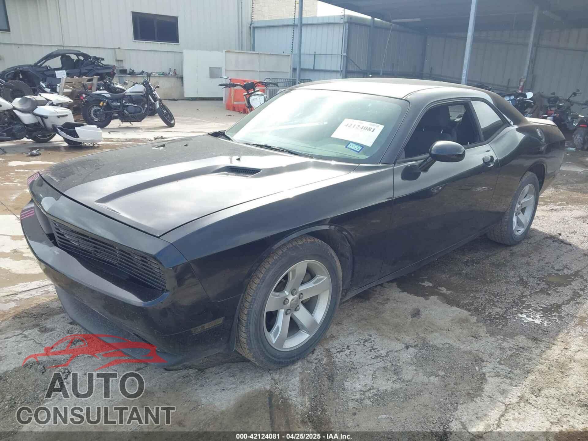 DODGE CHALLENGER 2012 - 2C3CDYAG9CH208751
