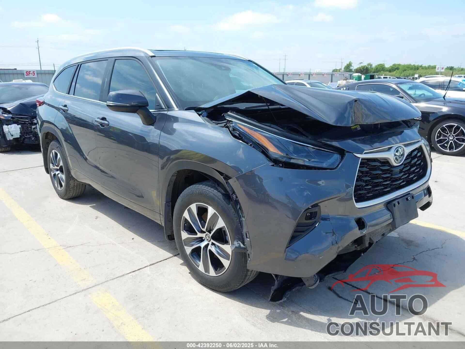 TOYOTA HIGHLANDER 2023 - 5TDKDRAH7PS007332