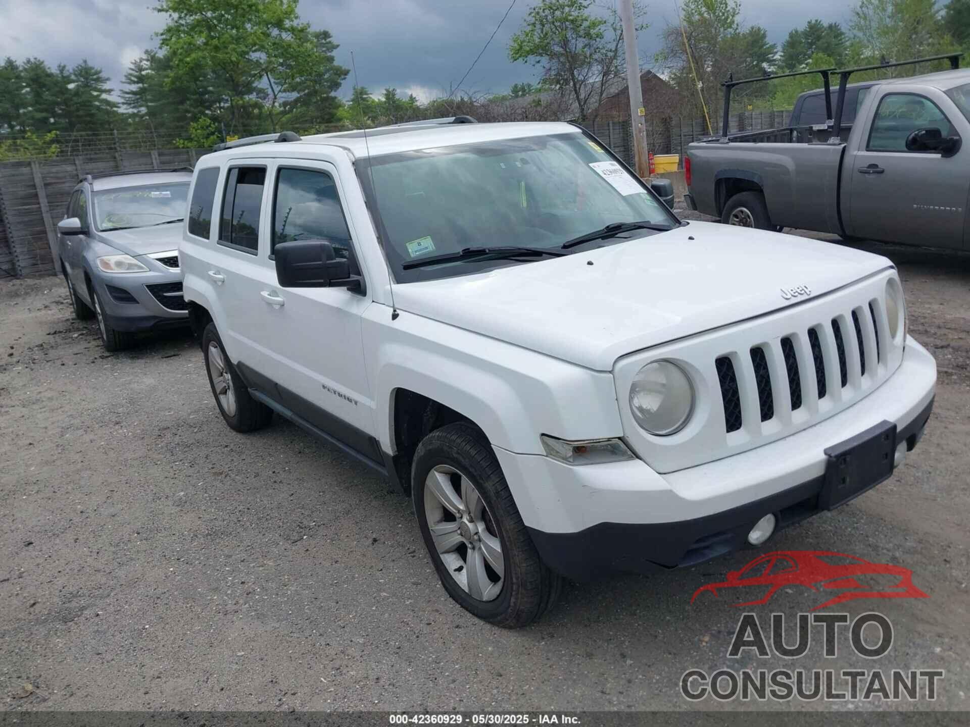 JEEP PATRIOT 2012 - 1C4NJRCBXCD512964