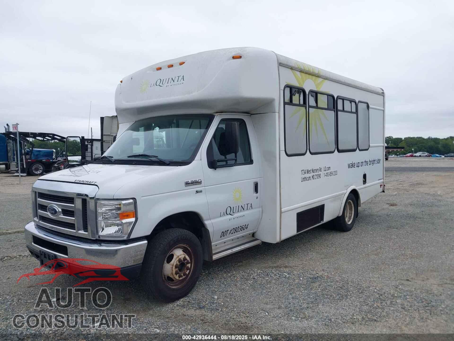FORD E-350 CUTAWAY 2019 - 1FDEE3F68KDC02368
