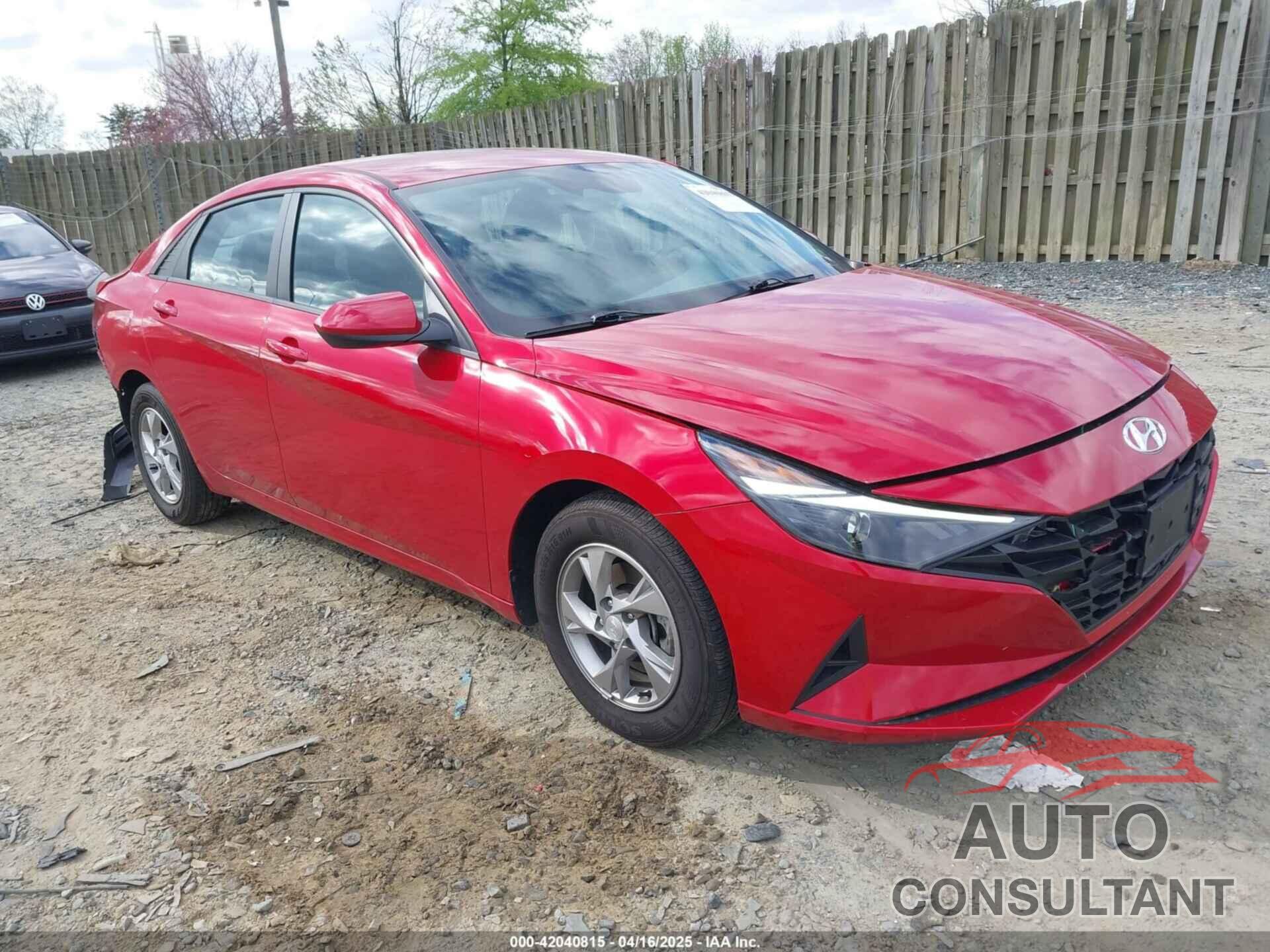 HYUNDAI ELANTRA 2022 - 5NPLL4AGXNH072597