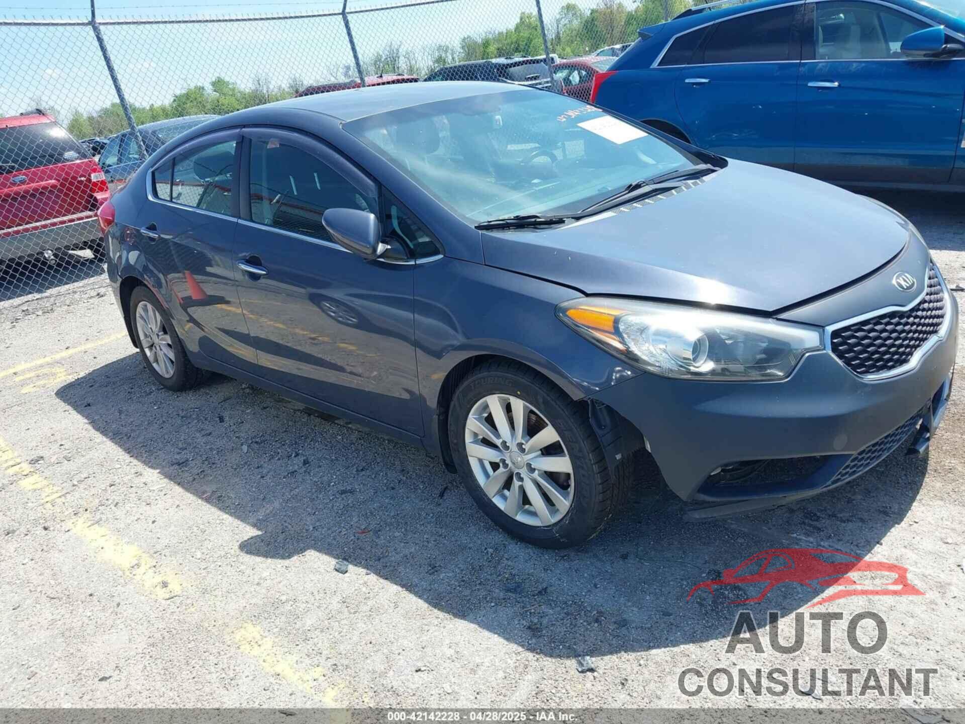 KIA FORTE 2015 - KNAFX4A86F5262650