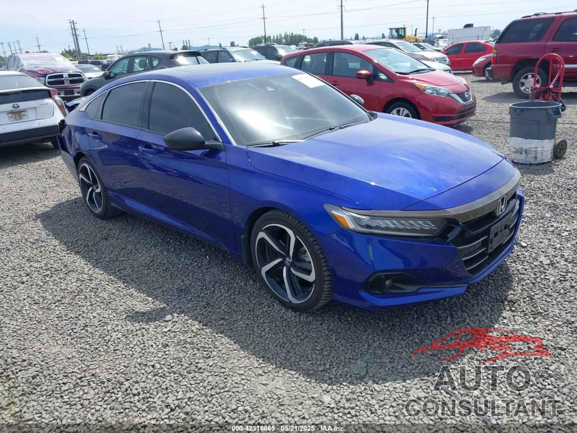 HONDA ACCORD 2021 - 1HGCV2F30MA032265