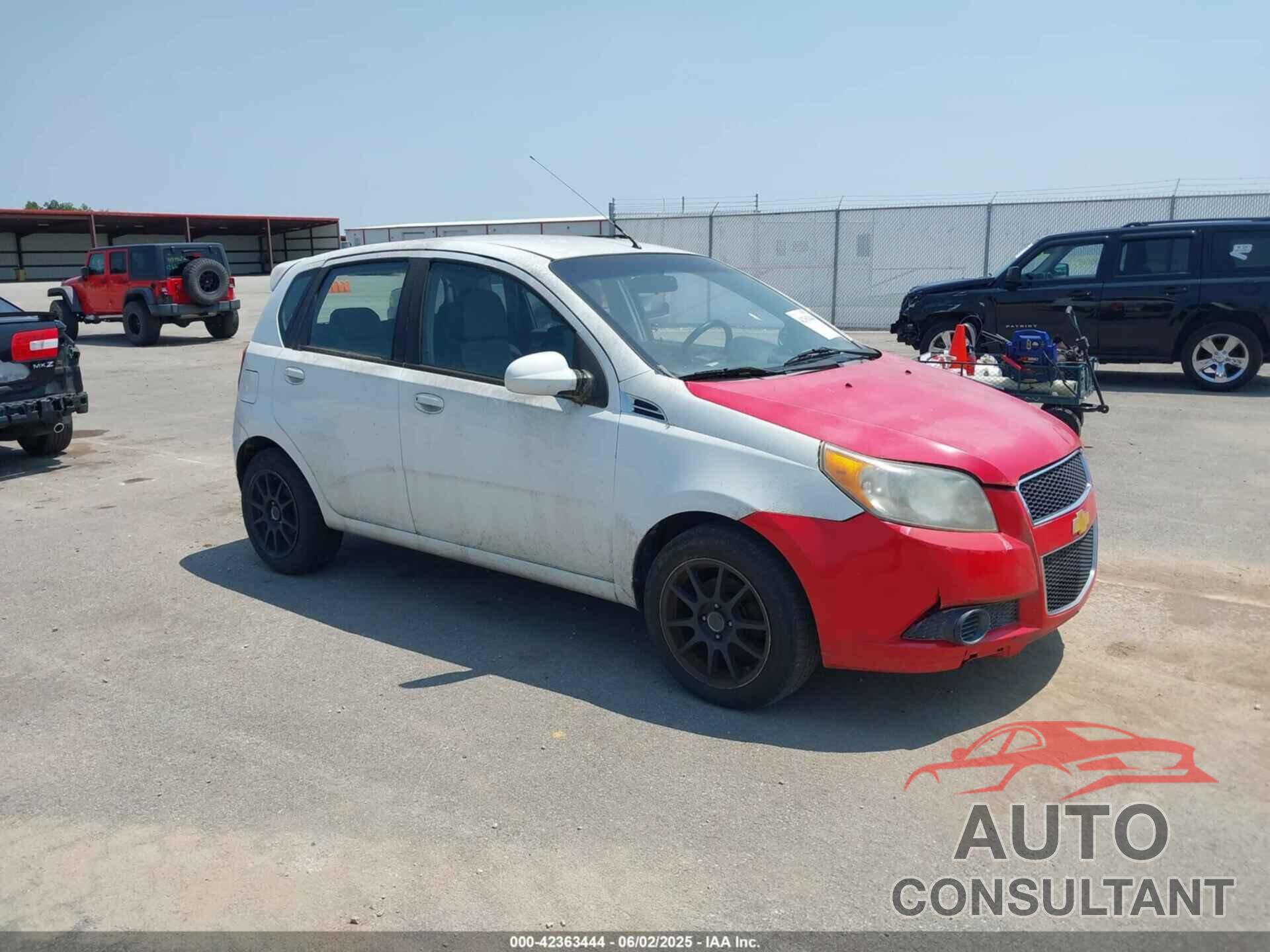 CHEVROLET AVEO 2011 - KL1TG6DE7BB145178