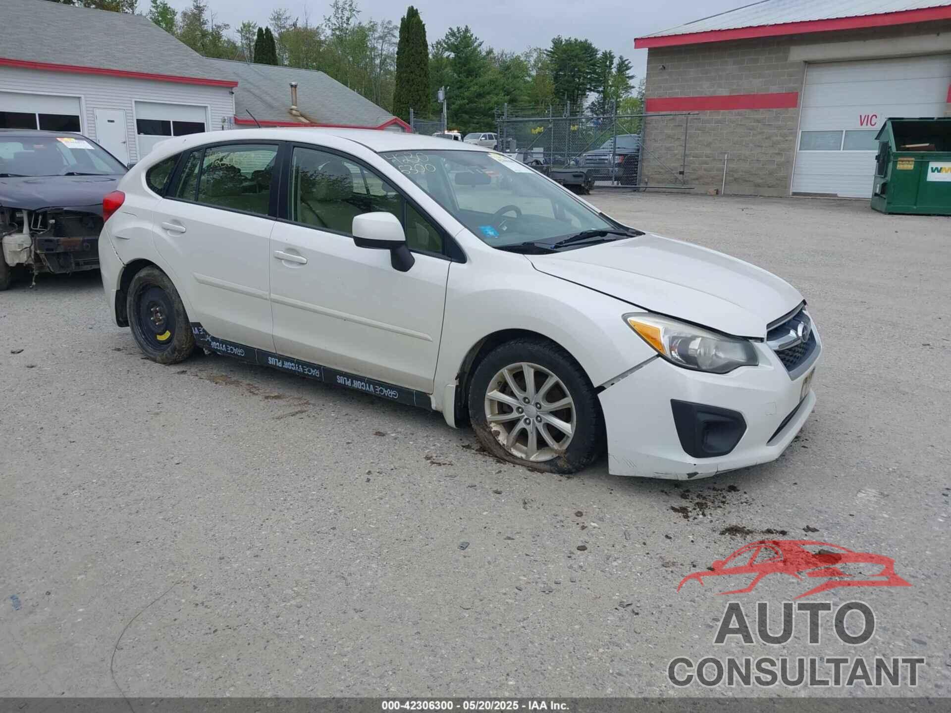 SUBARU IMPREZA 2013 - JF1GPAC61DH207820