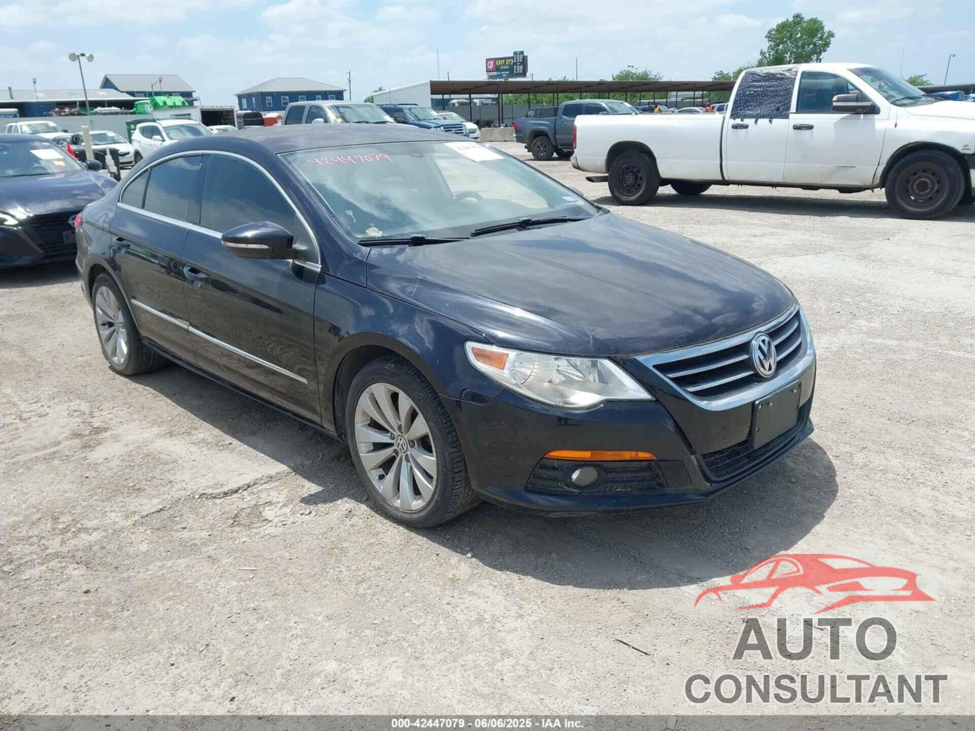 VOLKSWAGEN CC 2010 - WVWMN7AN1AE532237
