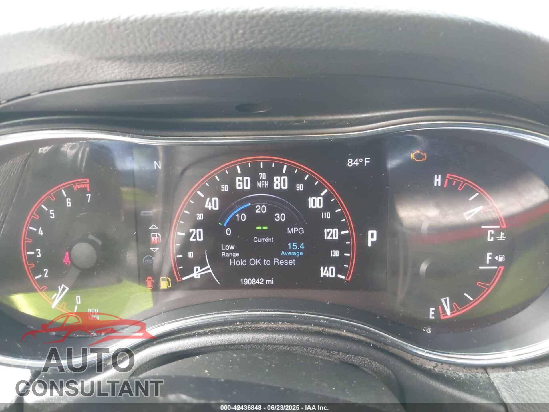 DODGE DURANGO 2015 - 1C4RDHDG7FC200799