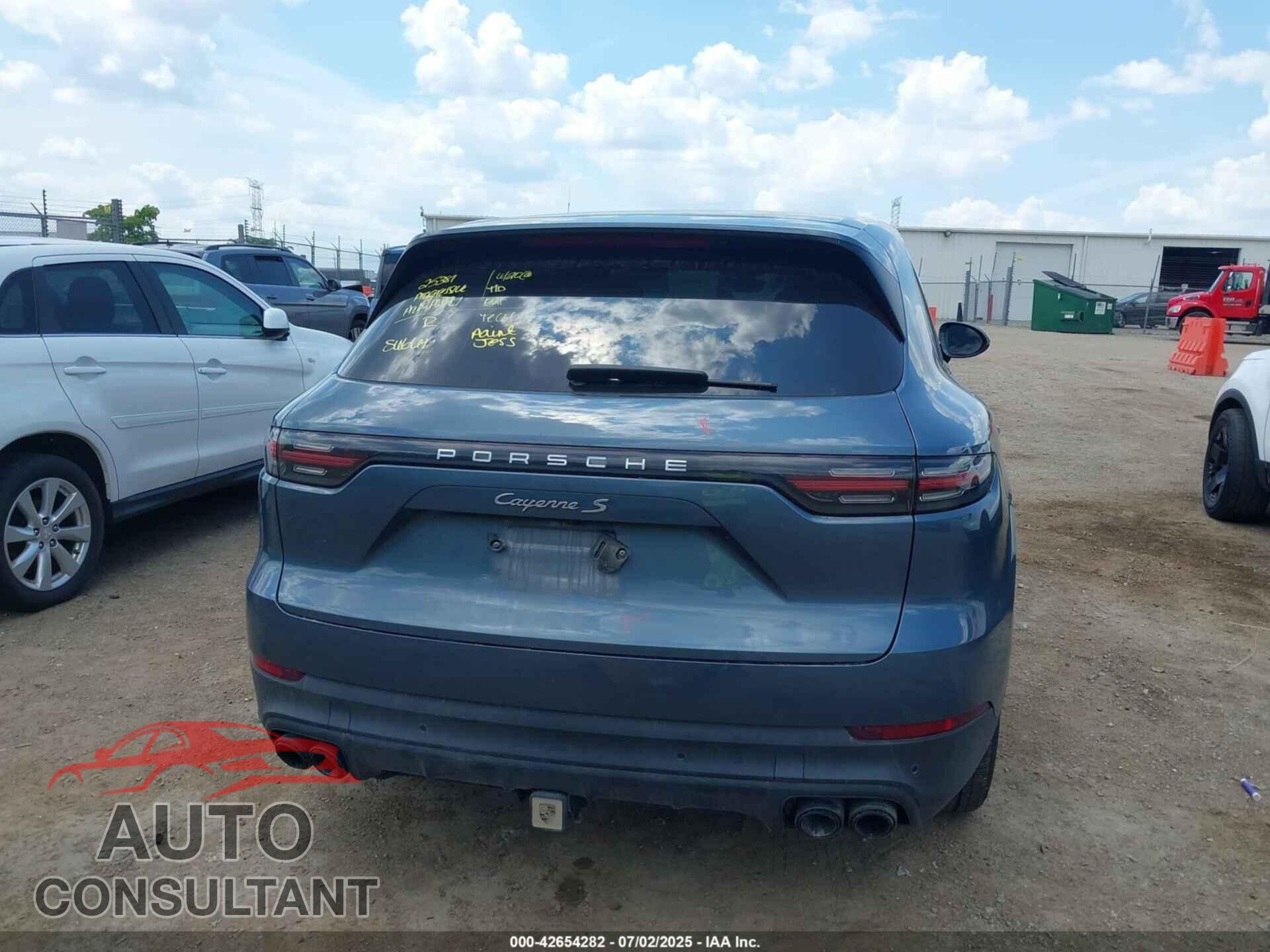 PORSCHE CAYENNE 2019 - WP1AA2AY1KDA15618