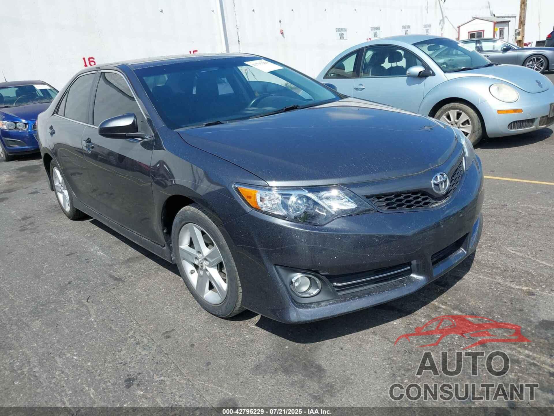 TOYOTA CAMRY 2012 - 4T1BF1FK9CU019211