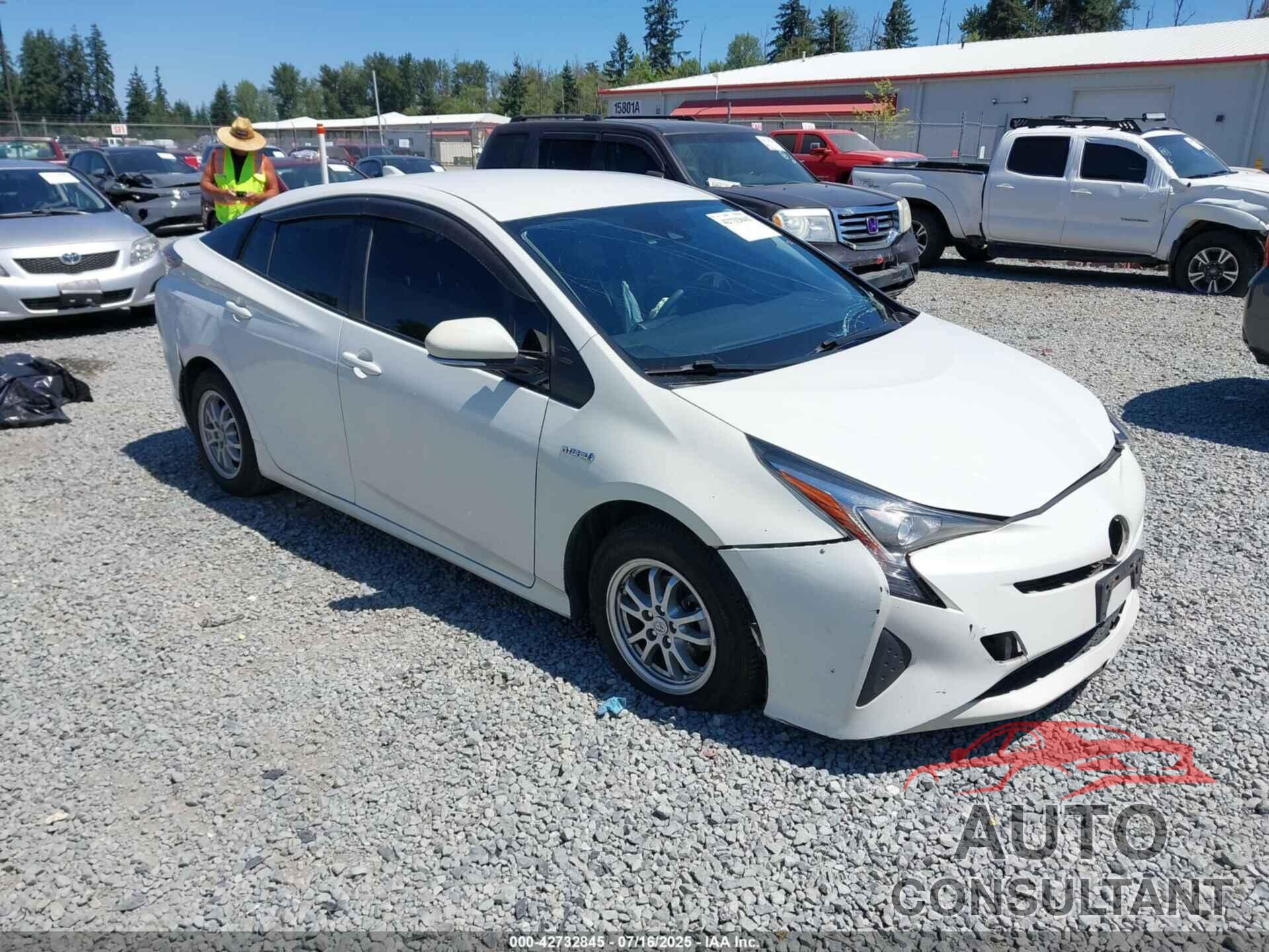TOYOTA PRIUS 2017 - JTDKBRFU3H3031593
