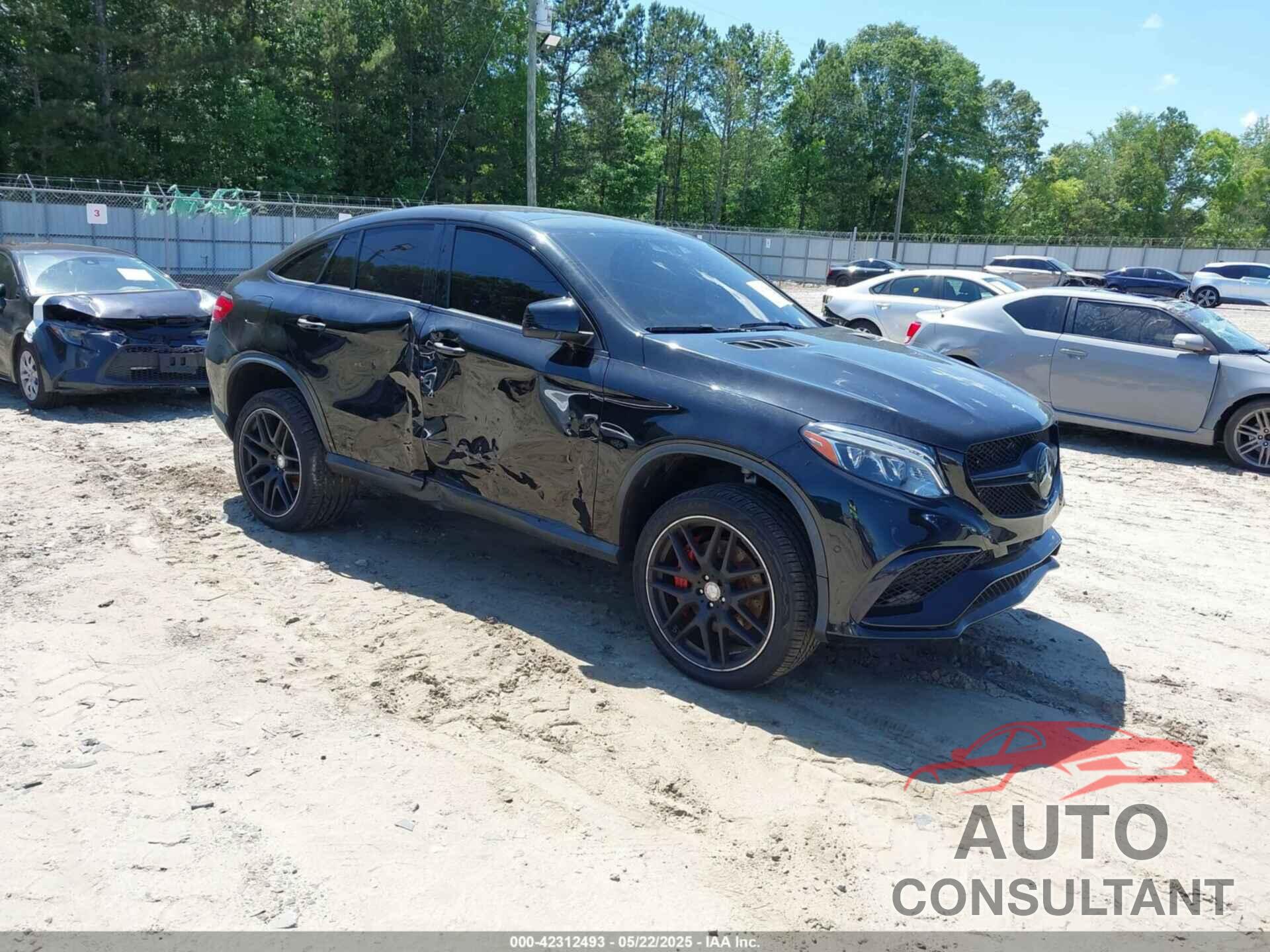 MERCEDES-BENZ AMG GLE 63 COUPE 2017 - 4JGED7FB1HA059443