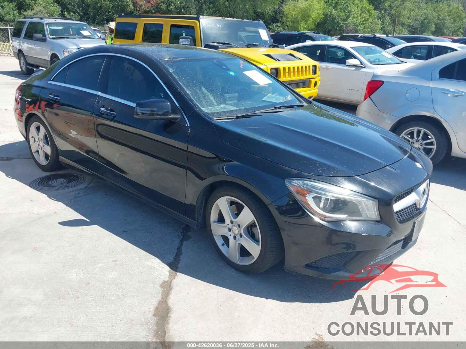 MERCEDES-BENZ CLA 250 2015 - WDDSJ4EB2FN211497