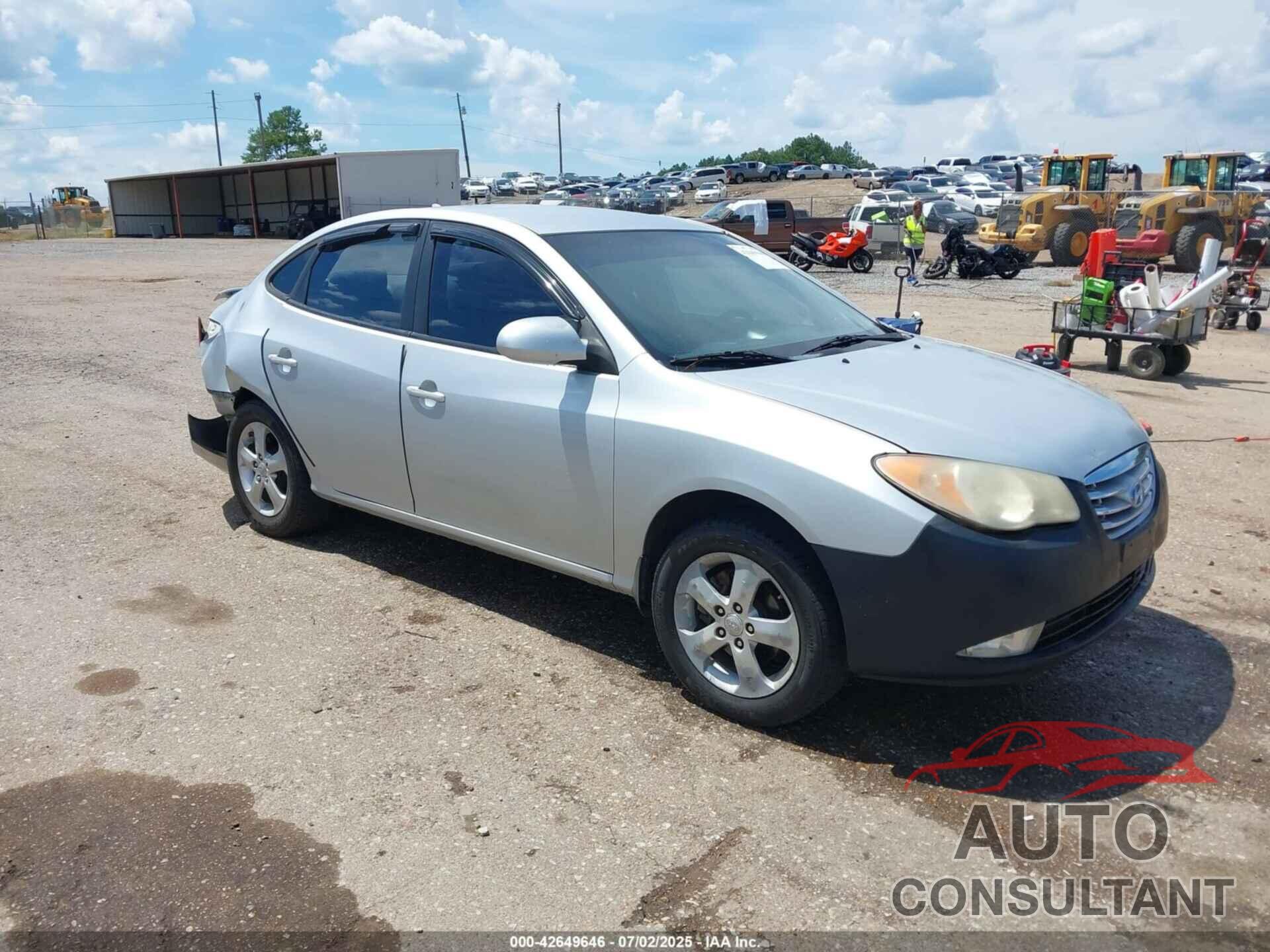 HYUNDAI ELANTRA 2010 - KMHDU4AD1AU994758