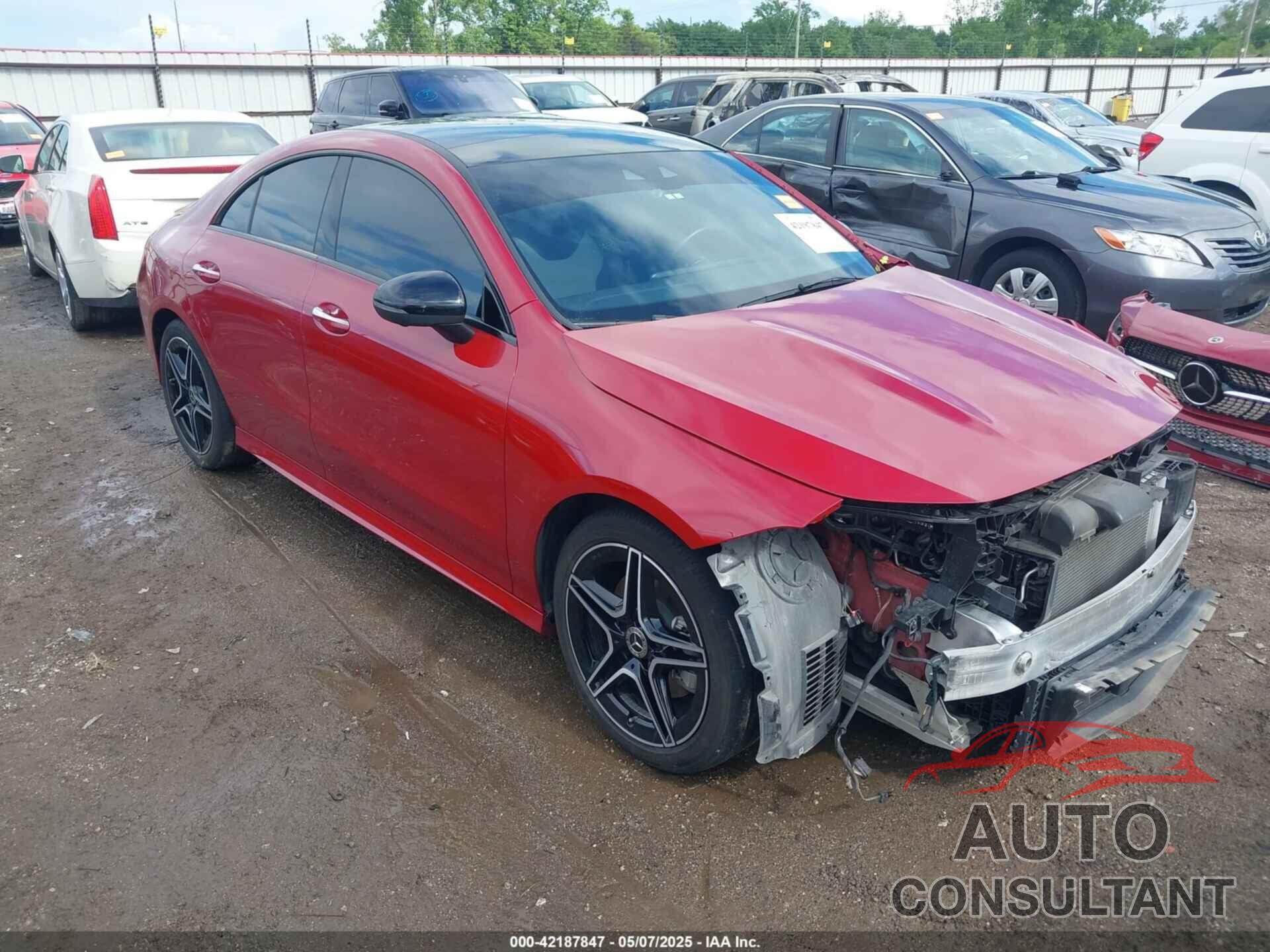 MERCEDES-BENZ CLA 250 COUPE 2022 - W1K5J4HB2NN286966