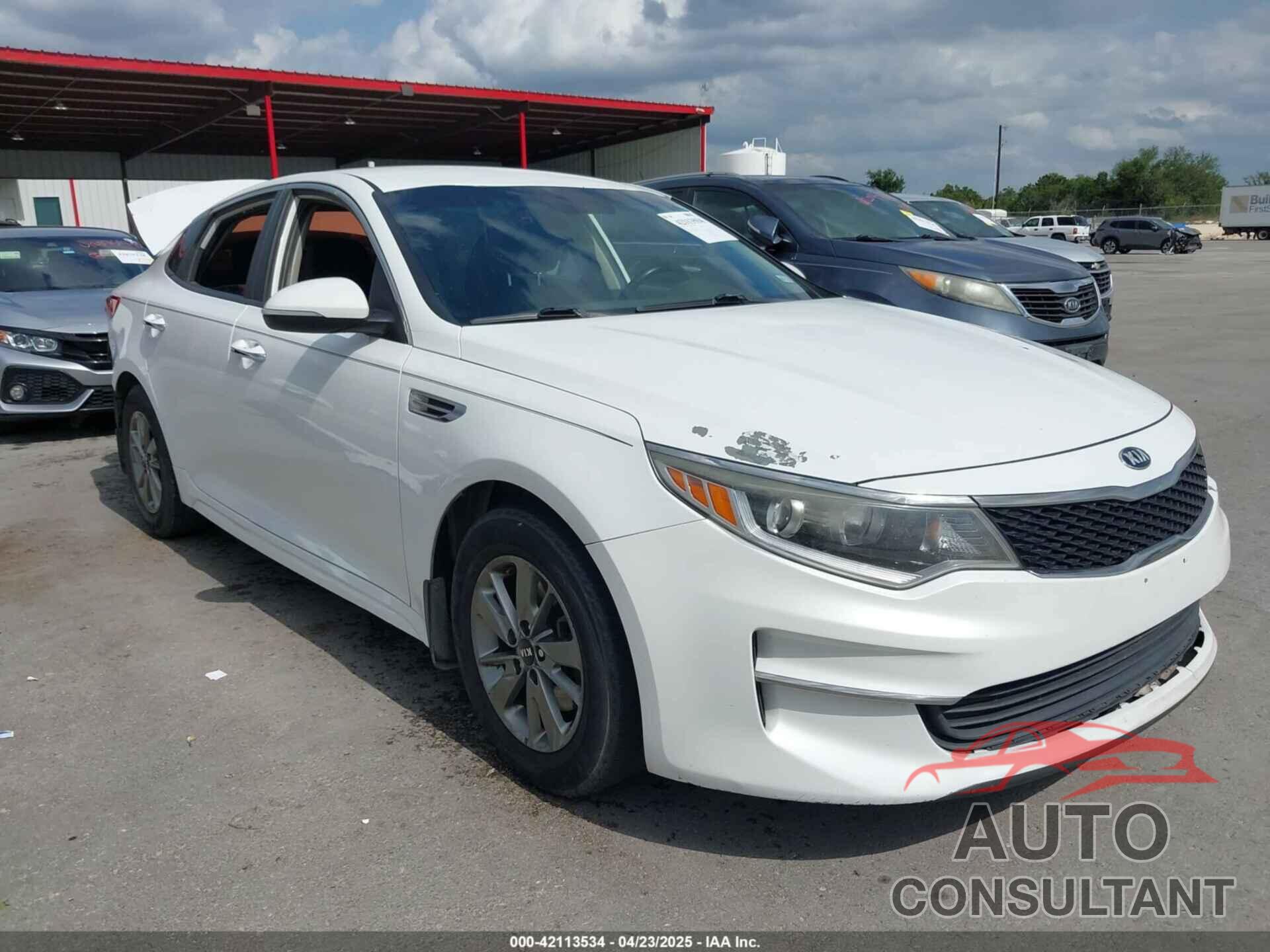 KIA OPTIMA 2016 - 5XXGT4L17GG054275