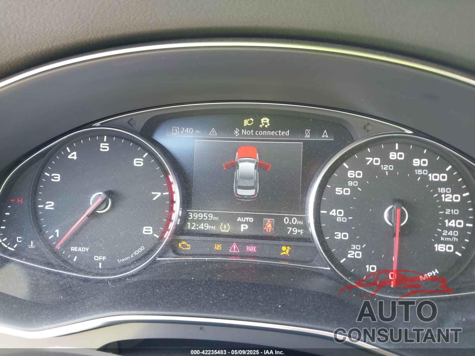AUDI A6 2019 - WAUK2AF23KN083153