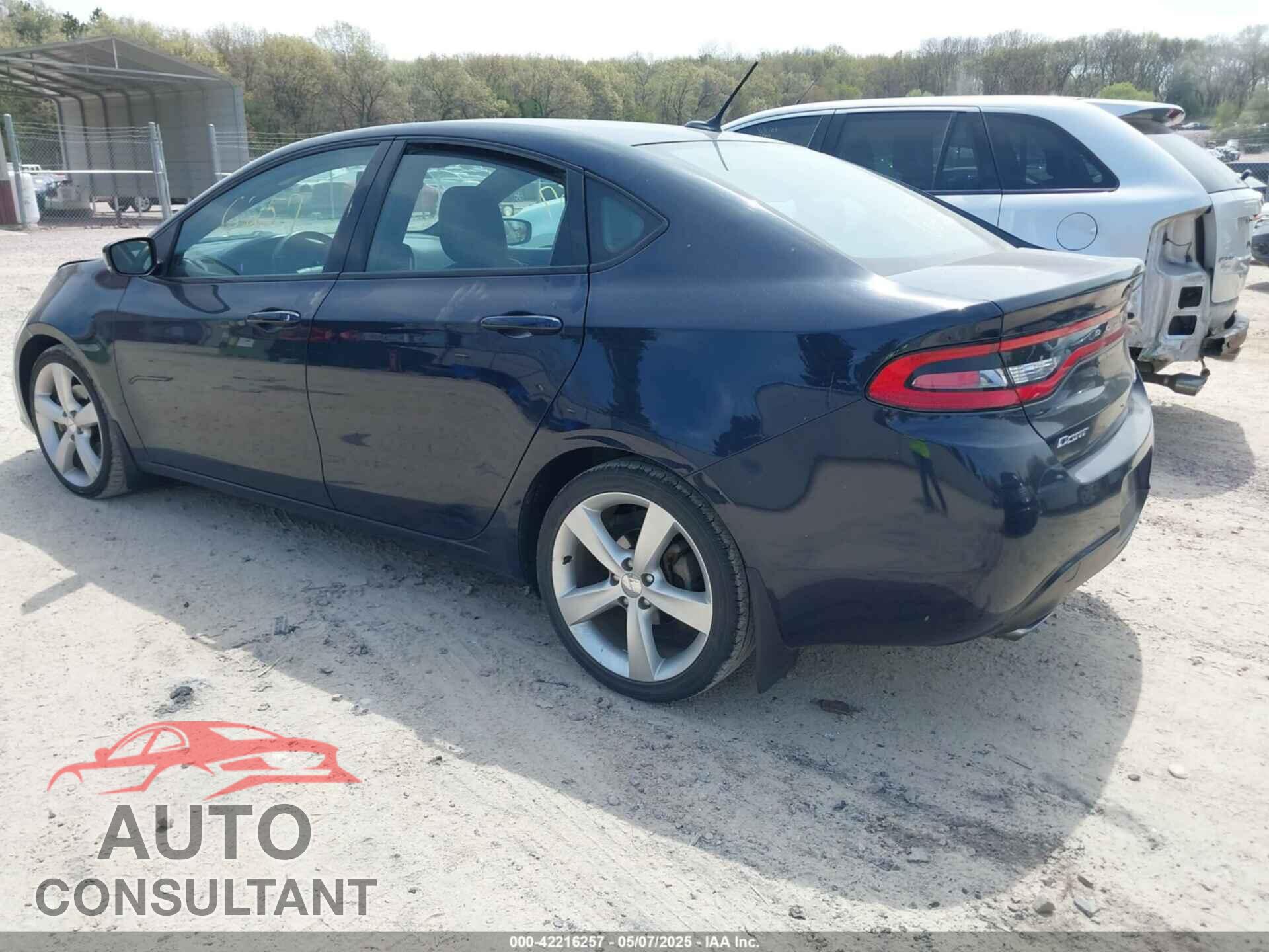 DODGE DART 2015 - 1C3CDFEB1FD142085