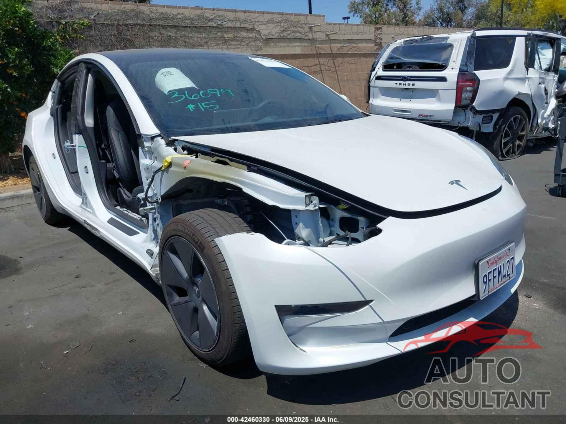 TESLA MODEL 3 2023 - 5YJ3E1EA5PF491361