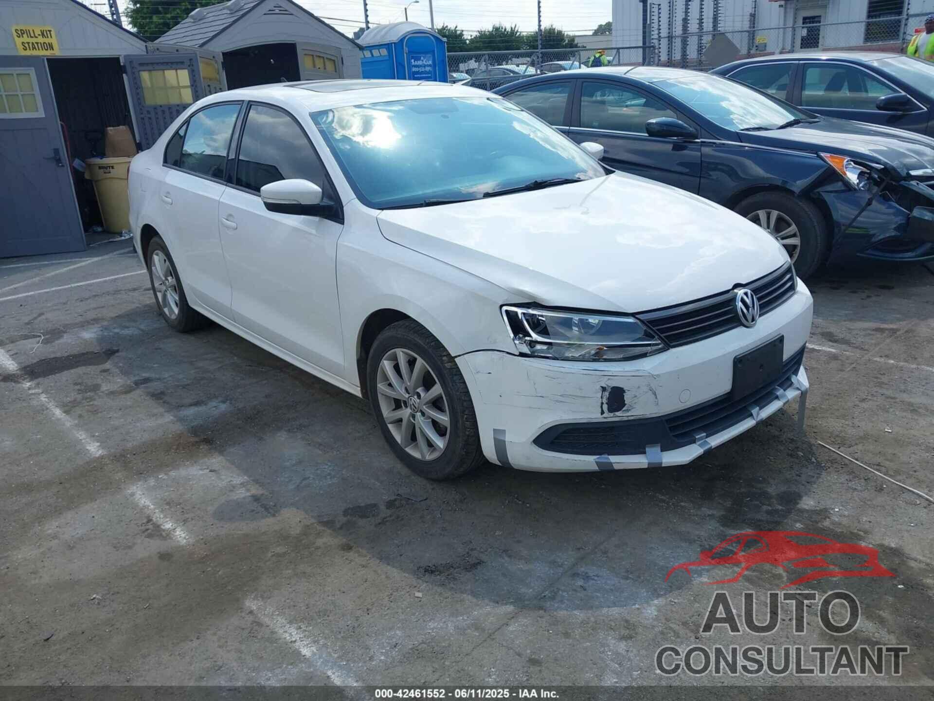 VOLKSWAGEN JETTA 2012 - 3VWDP7AJ1CM326224