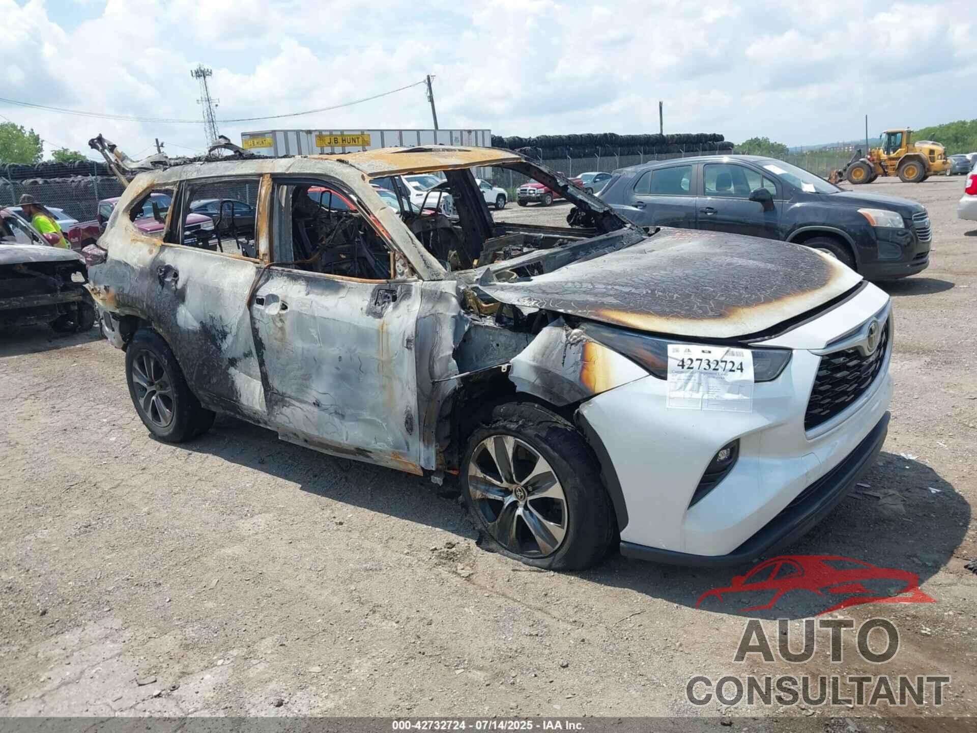 TOYOTA HIGHLANDER 2023 - 5TDKDRAH2PS521203