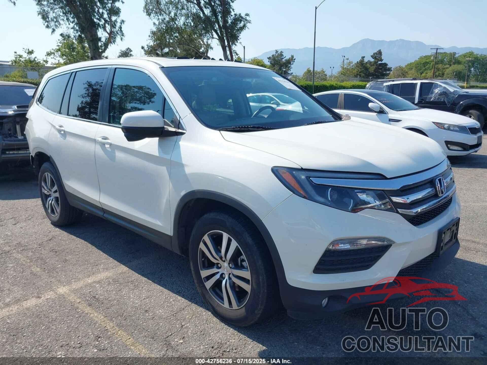 HONDA PILOT 2018 - 5FNYF5H75JB031246