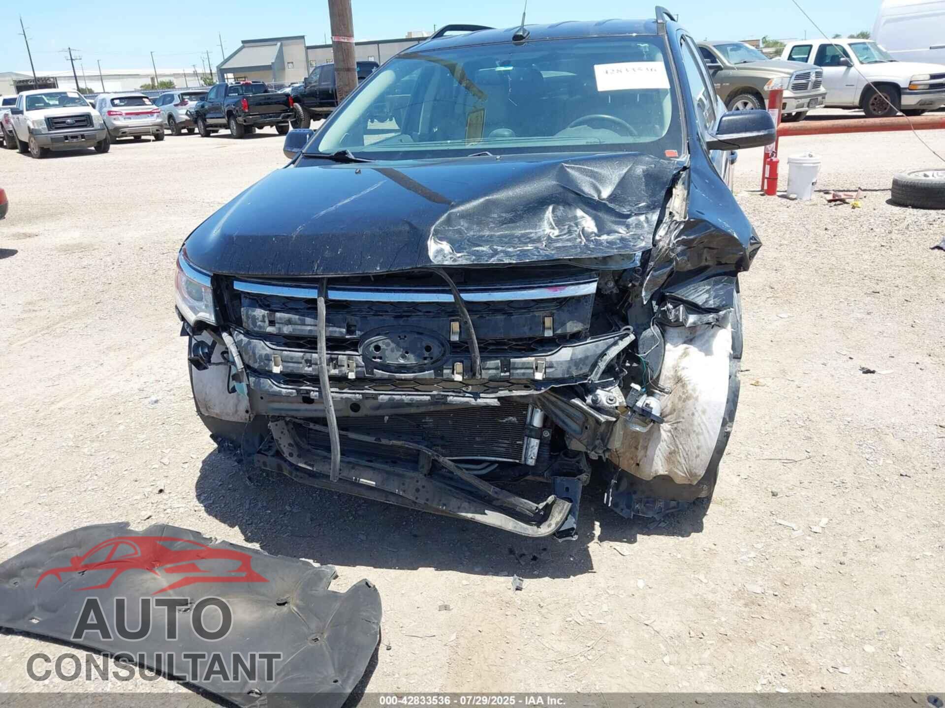 FORD EDGE 2012 - 2FMDK3K91CBA59274