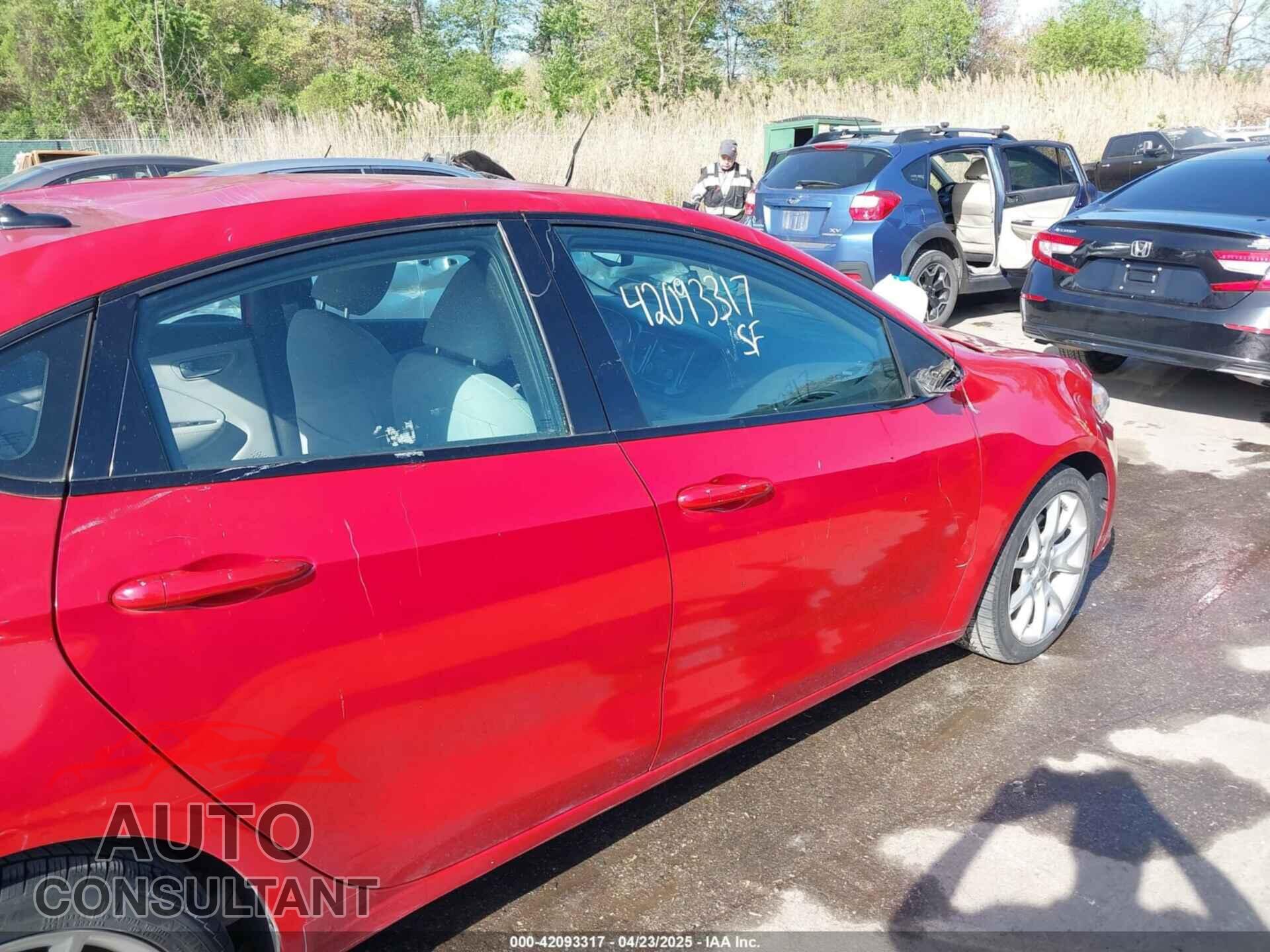 DODGE DART 2013 - 1C3CDFBA0DD141969