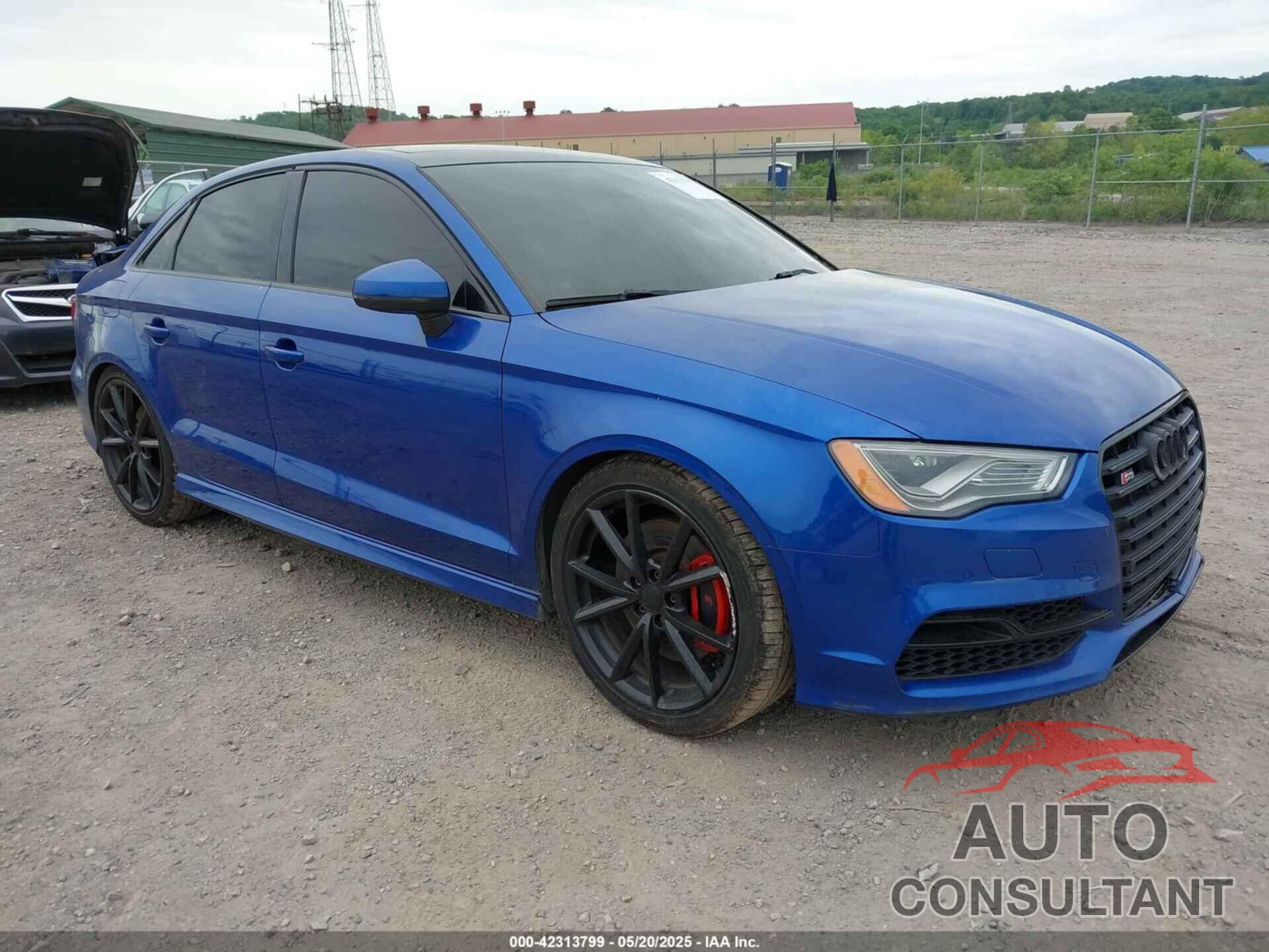 AUDI S3 2016 - WAUB1GFF4G1045406