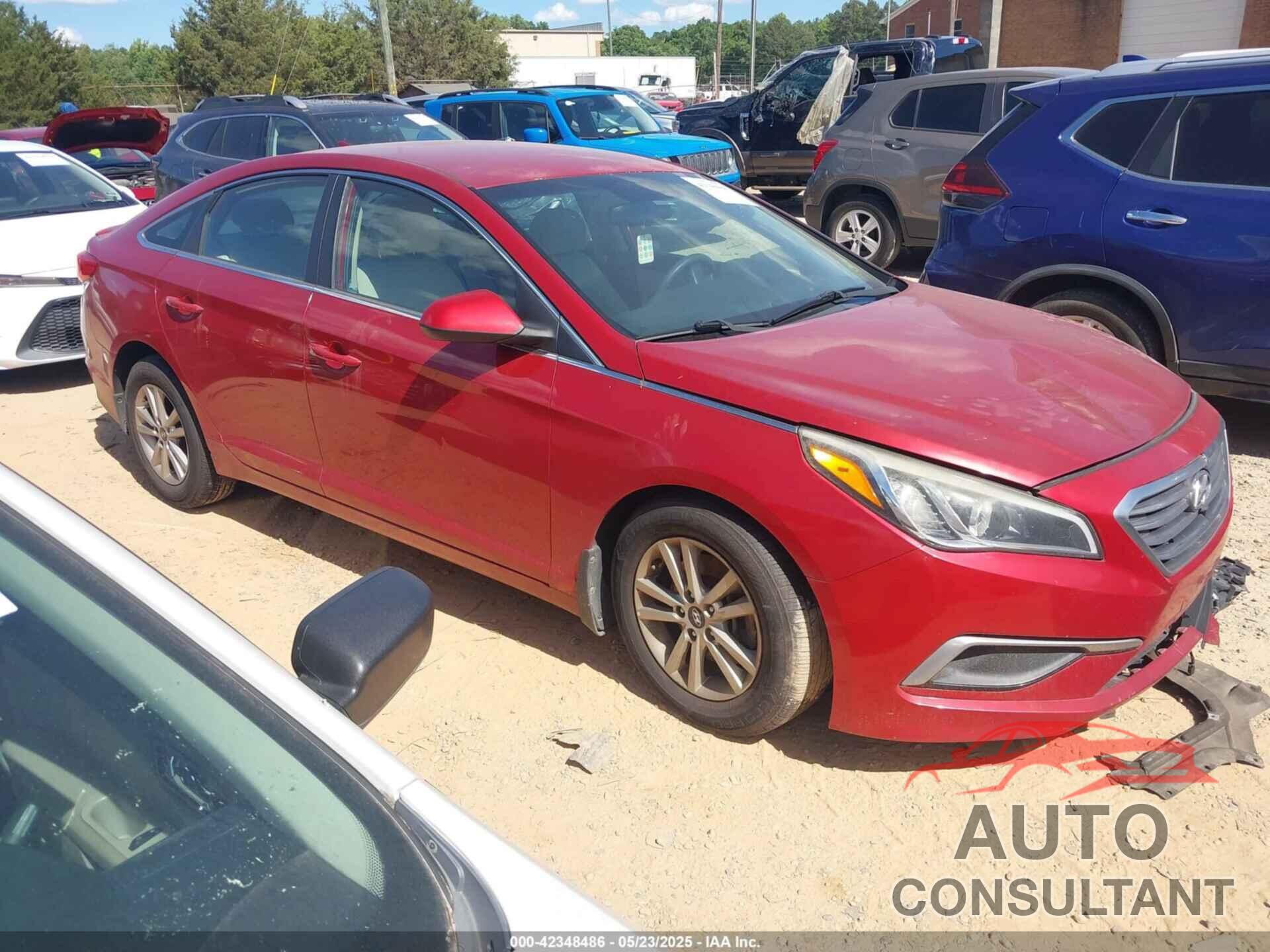 HYUNDAI SONATA 2017 - 5NPE24AF3HH510318