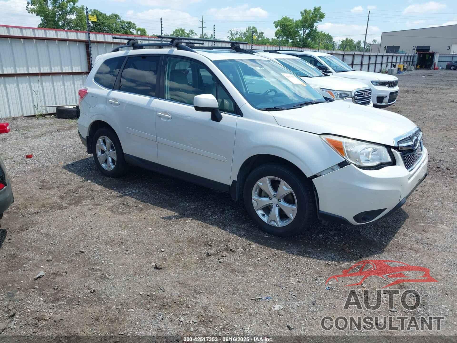 SUBARU FORESTER 2014 - JF2SJAHC7EH496483