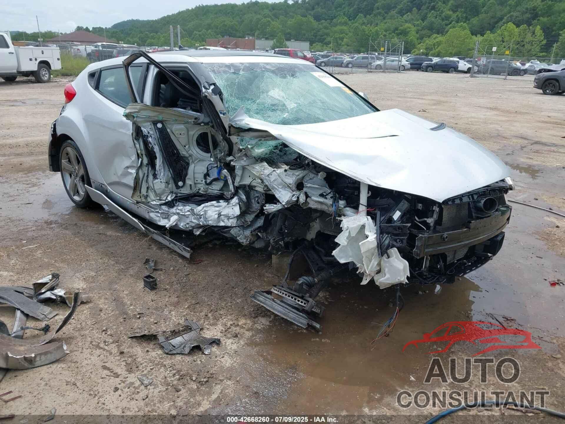 HYUNDAI VELOSTER 2013 - KMHTC6AE1DU103388