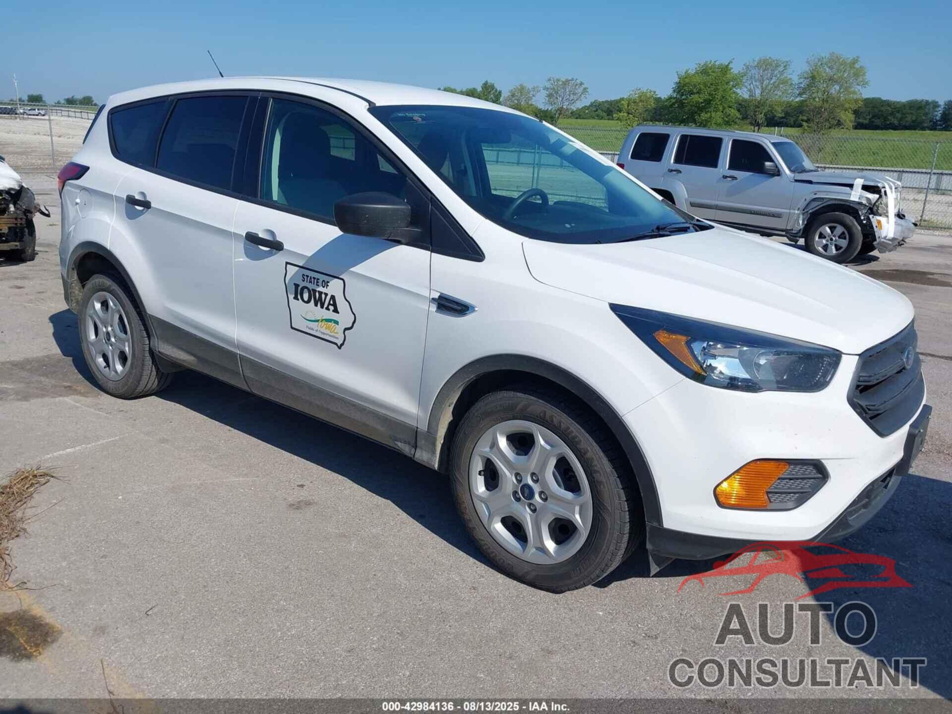 FORD ESCAPE 2019 - 1FMCU0F72KUC07227