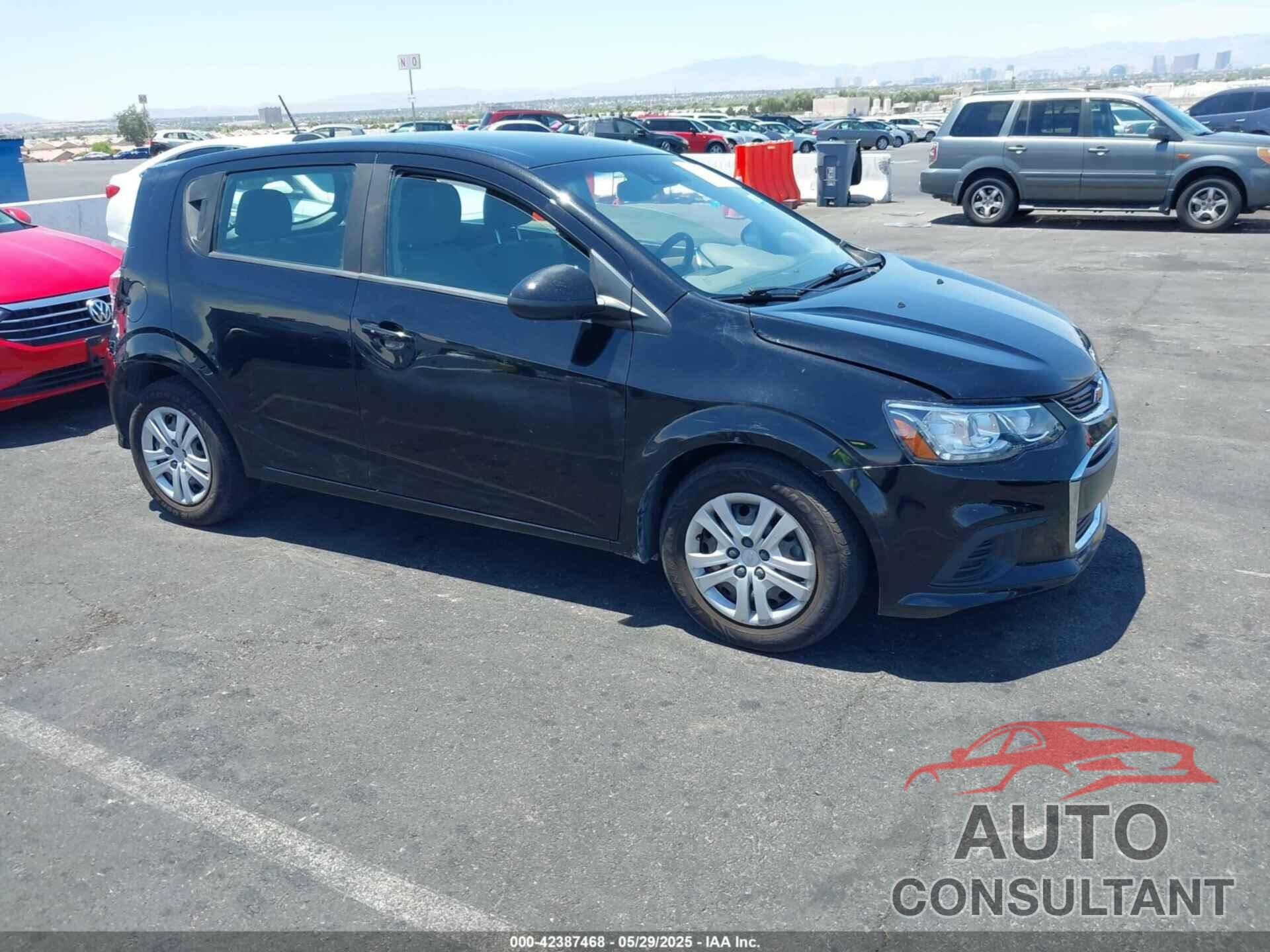 CHEVROLET SONIC 2020 - 1G1JG6SB9L4129149