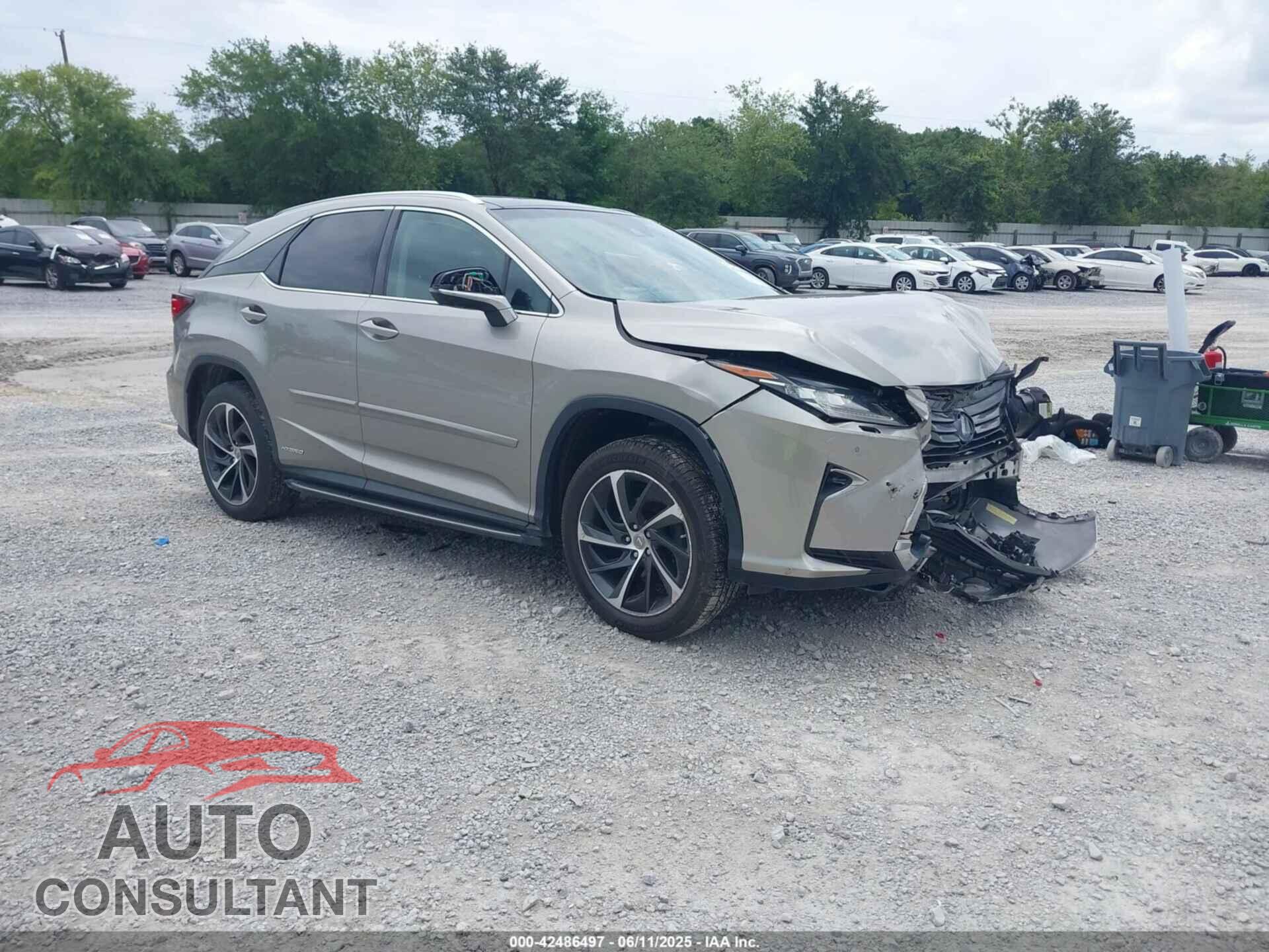 LEXUS RX 450H 2017 - 2T2BGMCA4HC010124