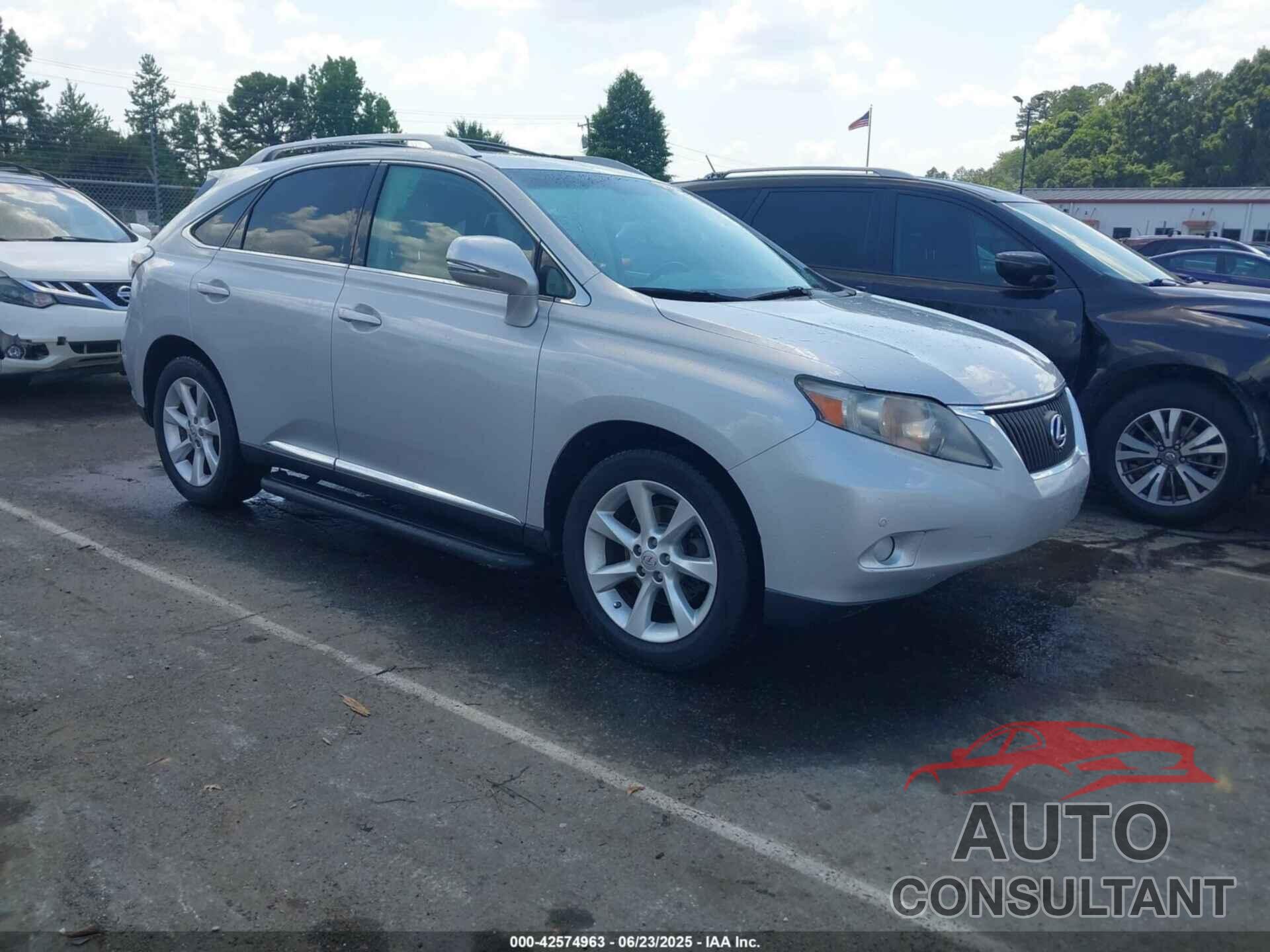 LEXUS RX 350 2011 - 2T2ZK1BAXBC060711