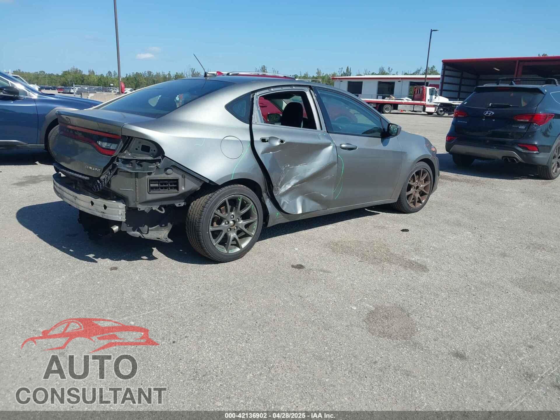 DODGE DART 2013 - 1C3CDFBA9DD304277
