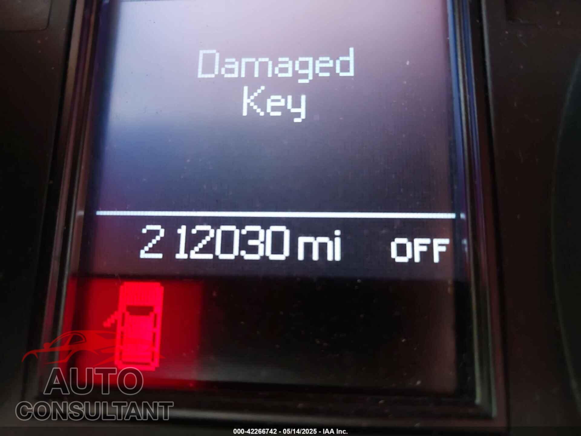 DODGE DURANGO 2012 - 1C4SDHET1CC275636