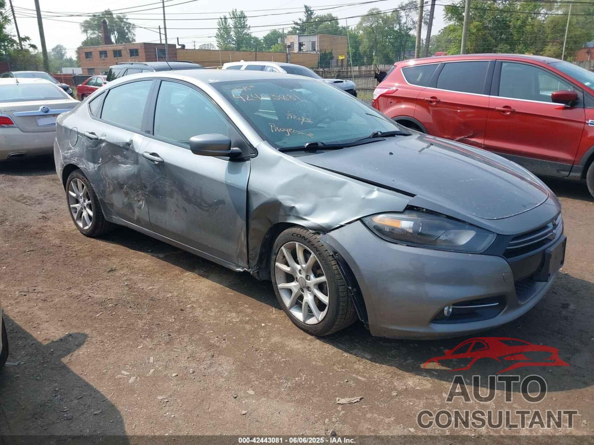 DODGE DART 2013 - 1C3CDFBH6DD158093
